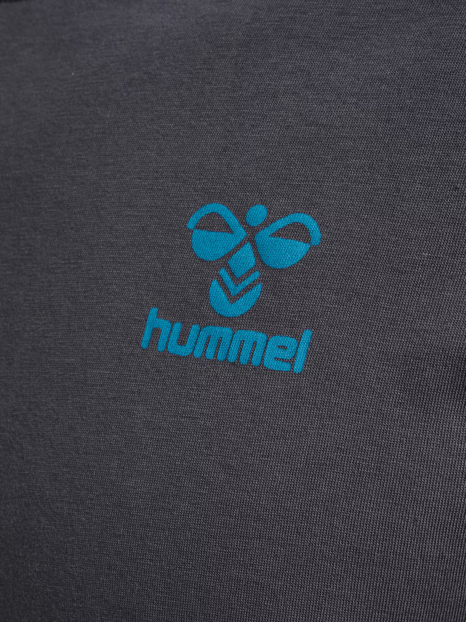 Hummel Tricou funcțional azuriu / gri metalic - Pled.ro