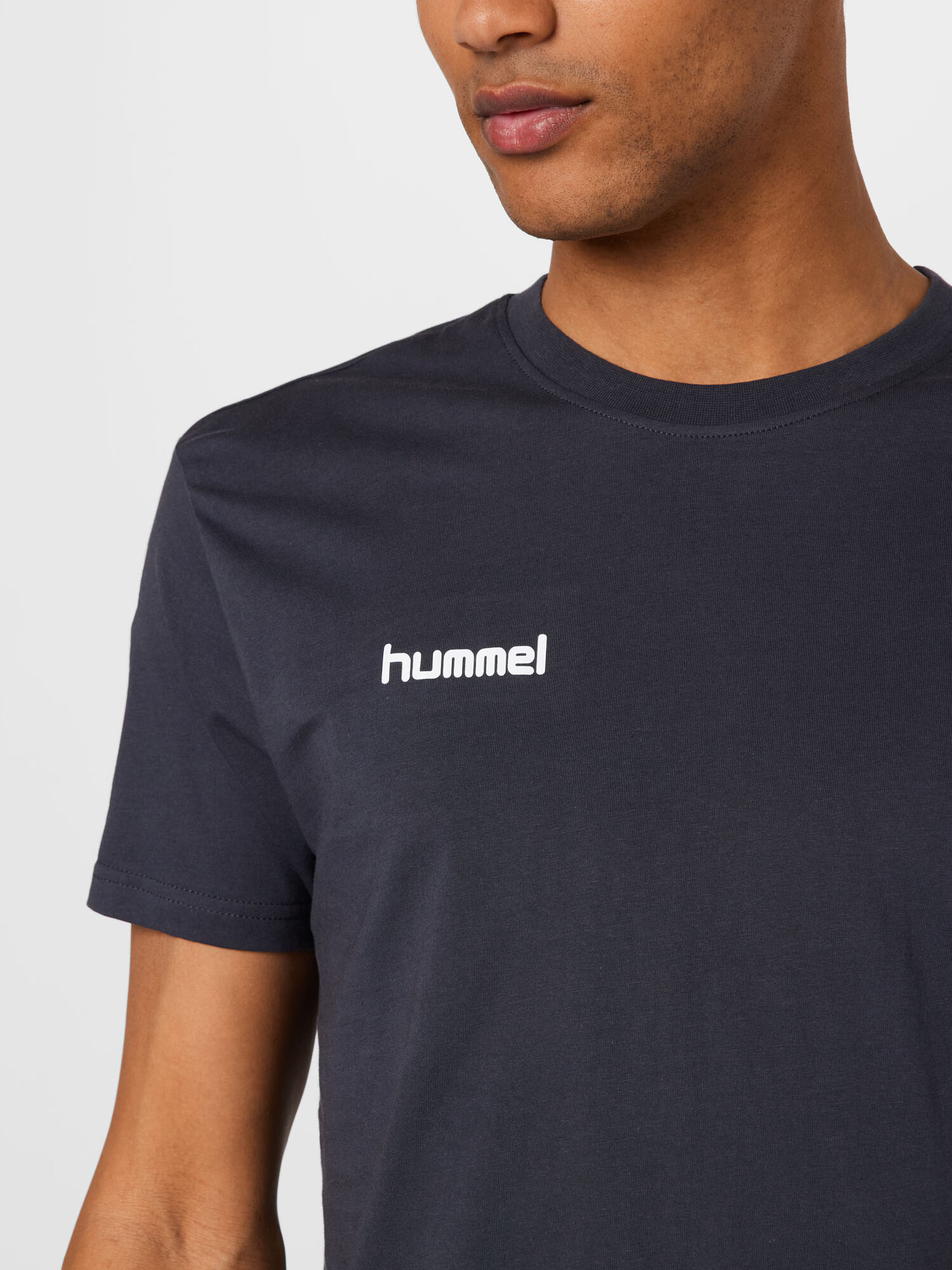 Hummel Tricou funcțional bleumarin / alb - Pled.ro