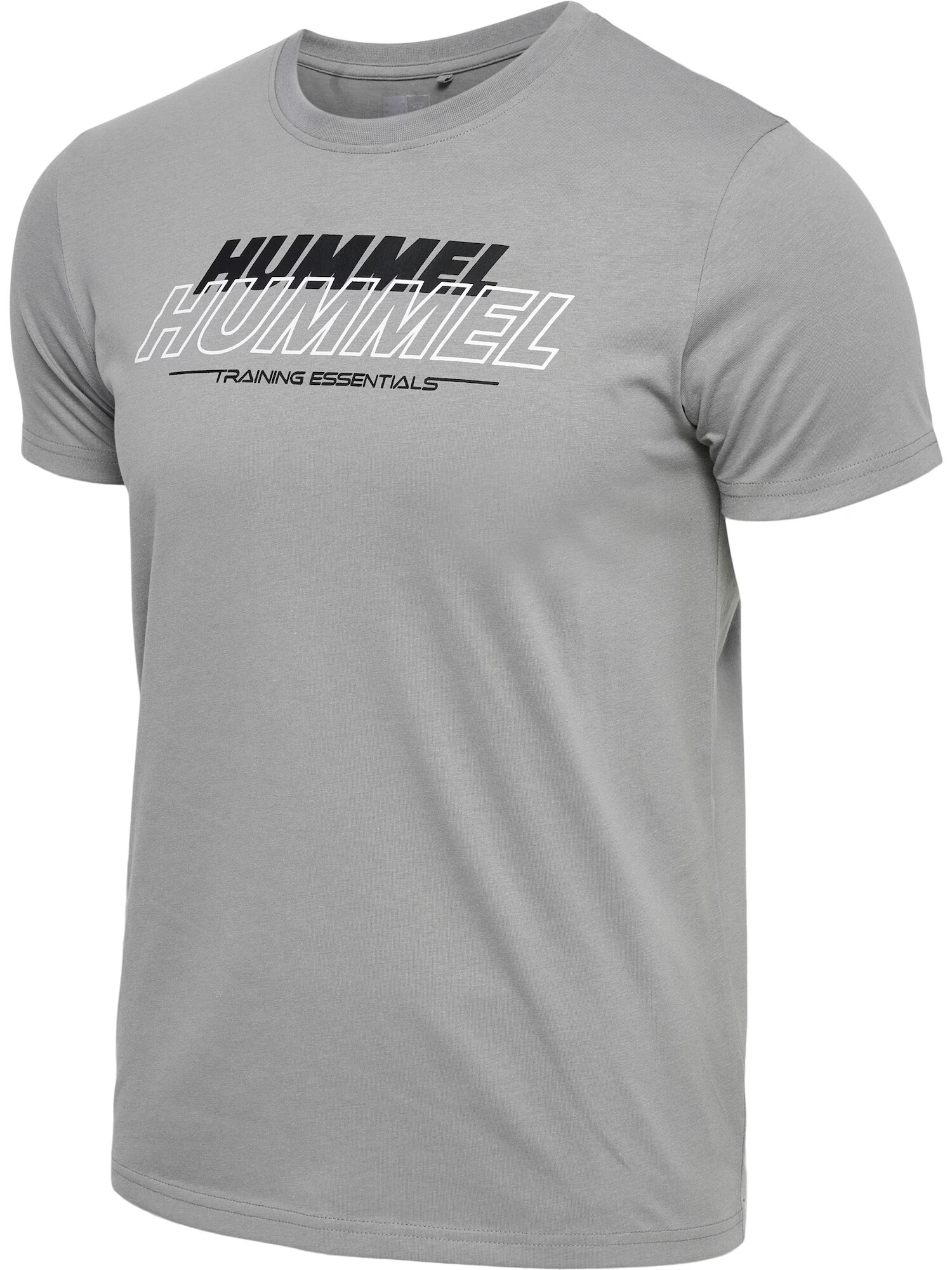 Hummel Tricou funcțional gri închis / negru / alb - Pled.ro