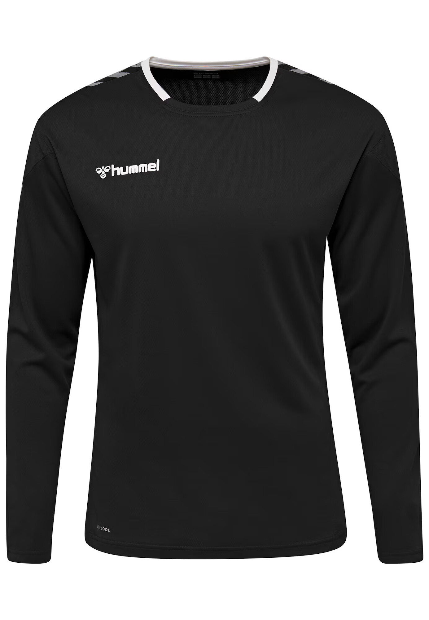 Hummel Tricou funcțional negru / alb - Pled.ro