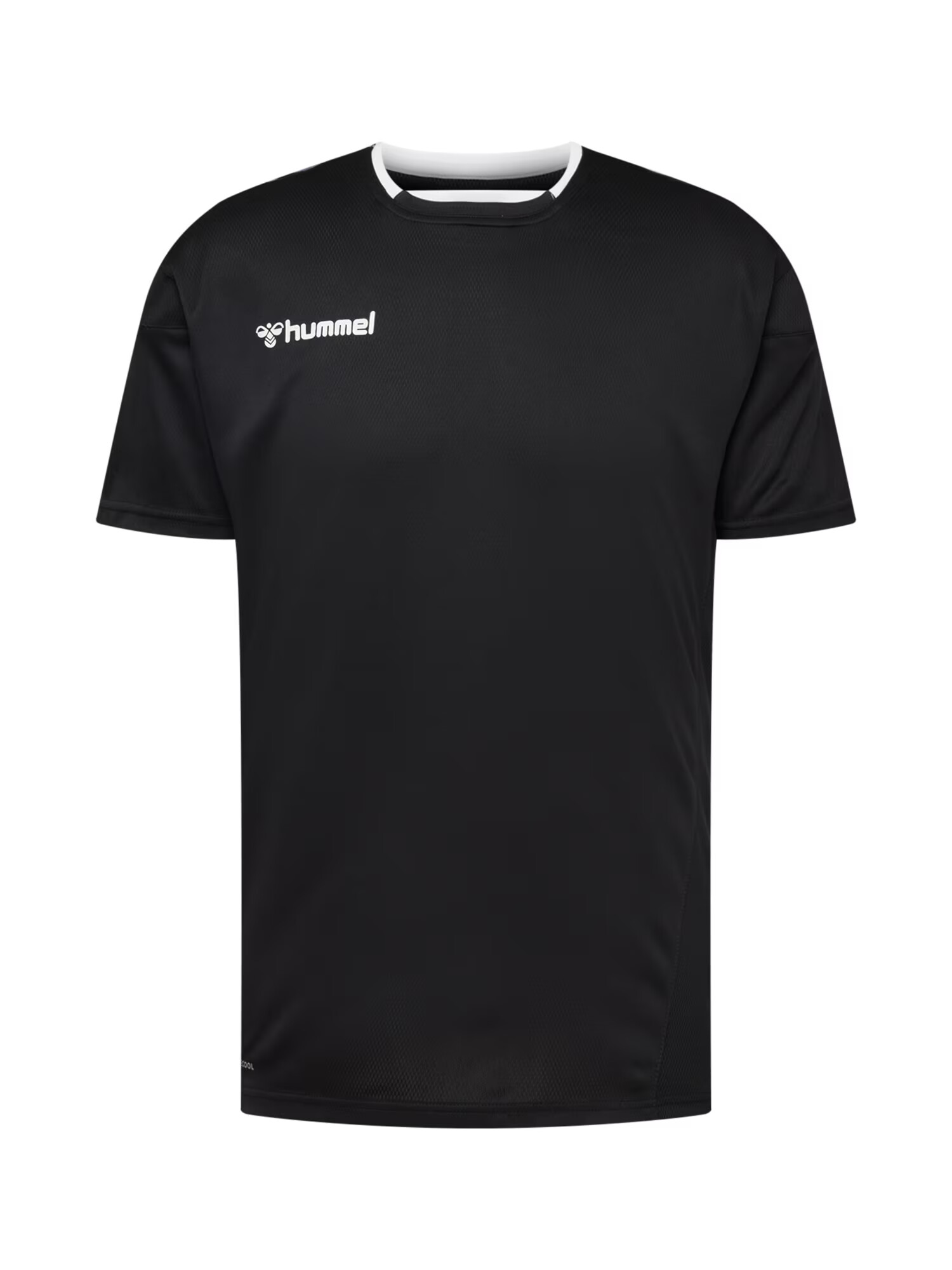 Hummel Tricou funcțional negru / alb - Pled.ro