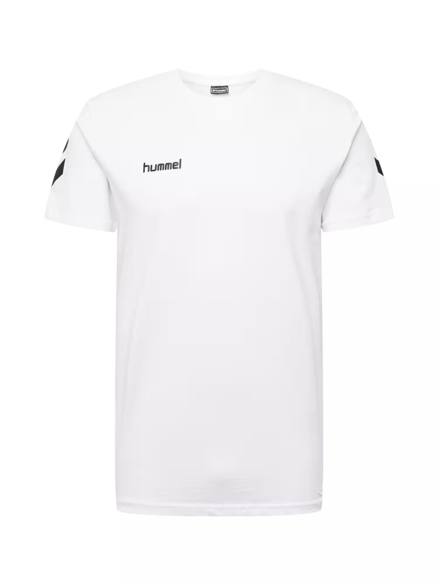 Hummel Tricou funcțional negru / alb - Pled.ro