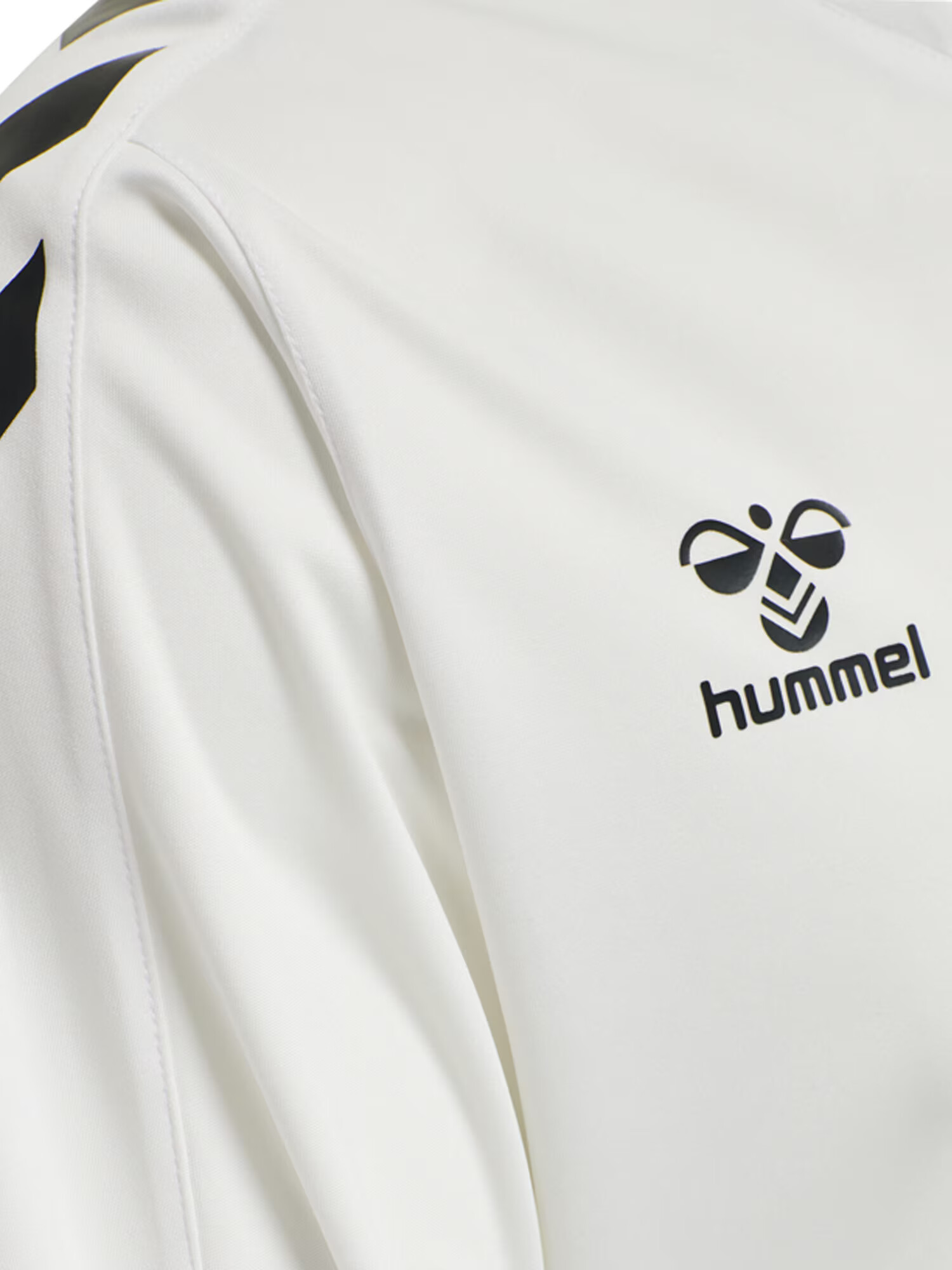 Hummel Tricou funcțional negru / alb - Pled.ro