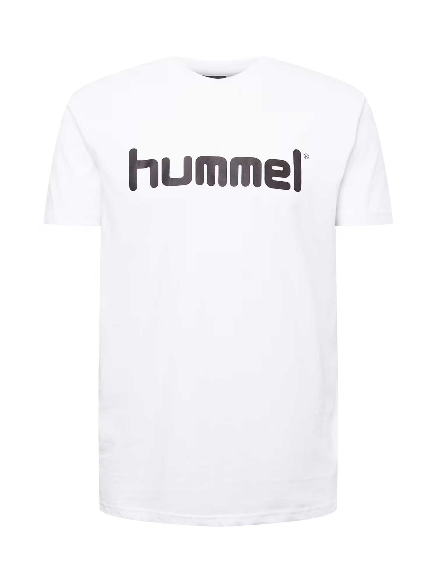 Hummel Tricou negru / alb - Pled.ro