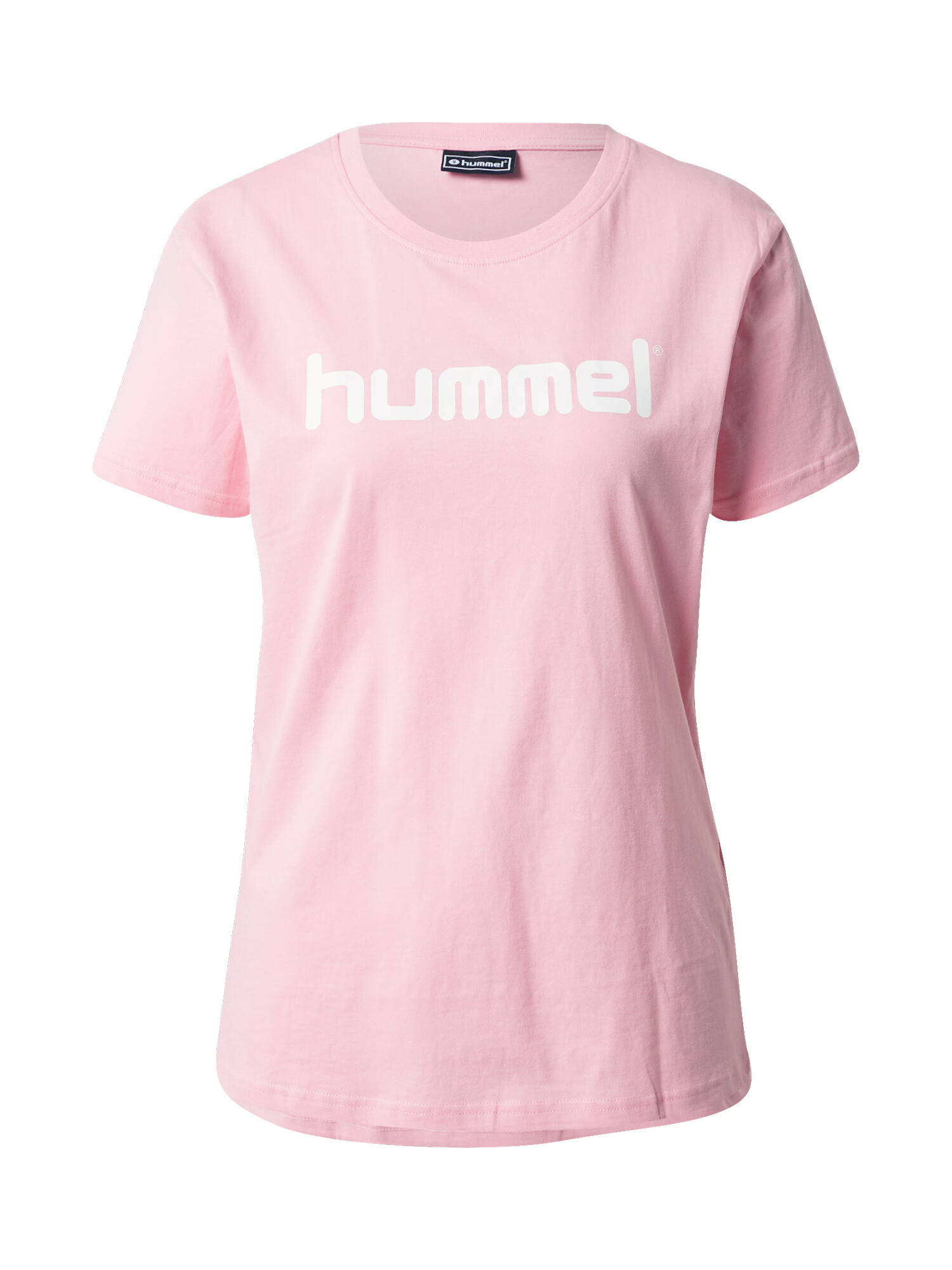 Hummel Tricou roz / alb - Pled.ro