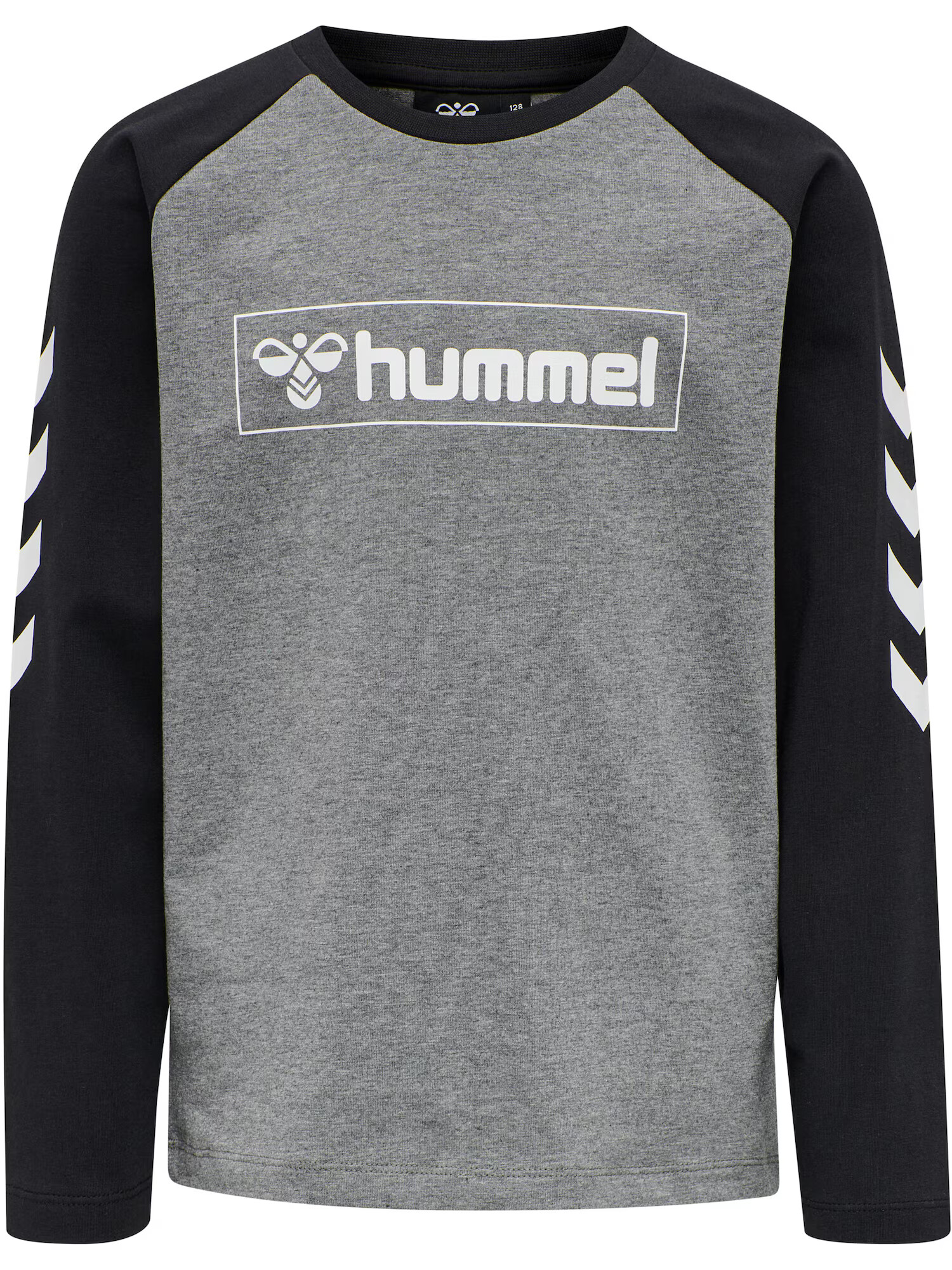 Hummel Tricou gri amestecat / negru / alb - Pled.ro