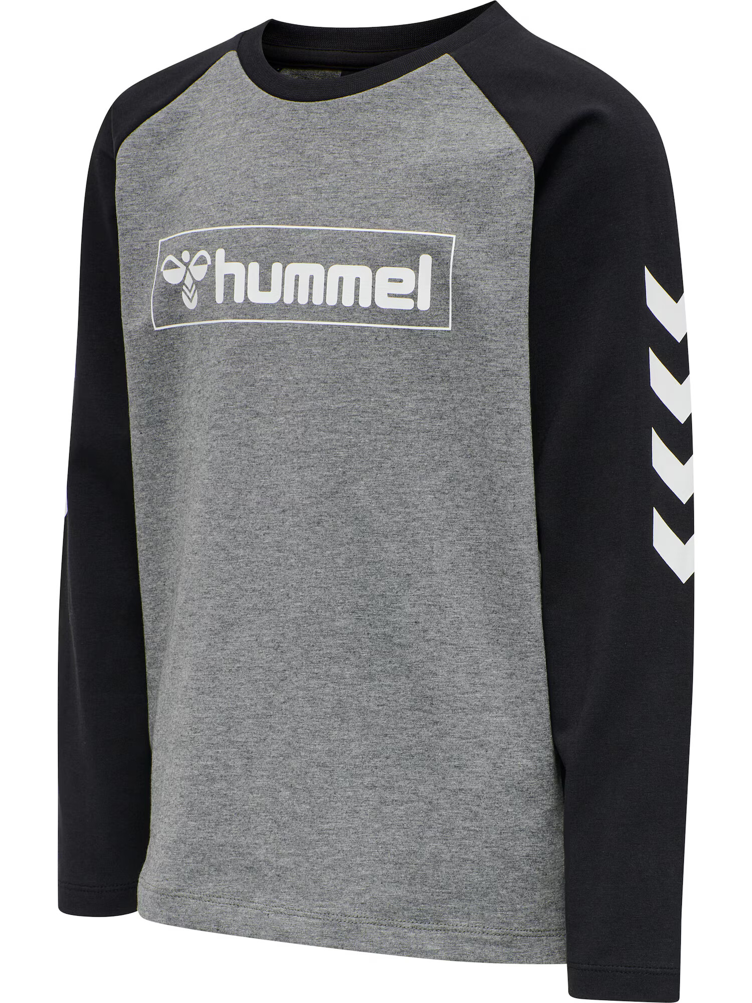 Hummel Tricou gri amestecat / negru / alb - Pled.ro