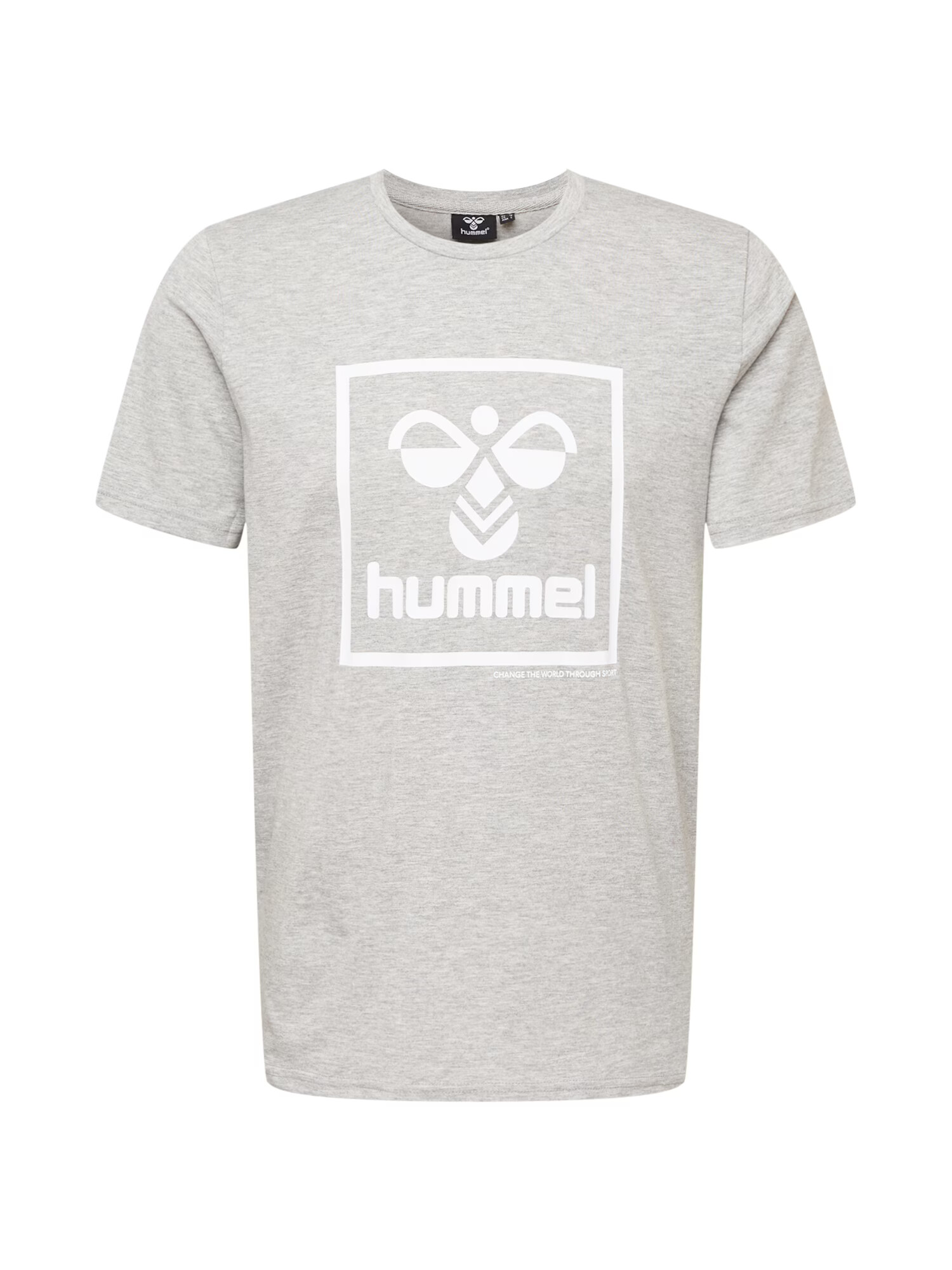 Hummel Tricou gri amestecat / negru / alb - Pled.ro