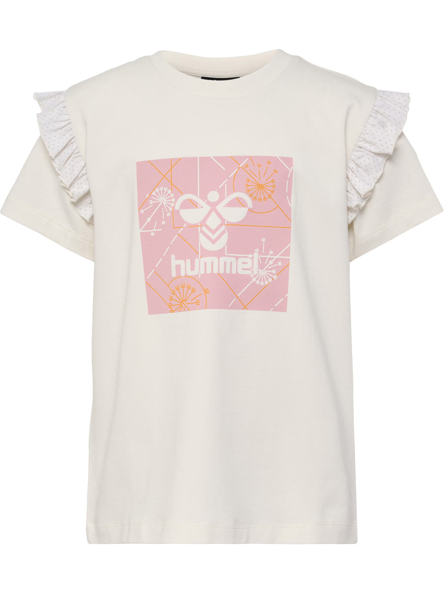 Hummel Tricou 'Kim' bej / rosé / alb murdar - Pled.ro