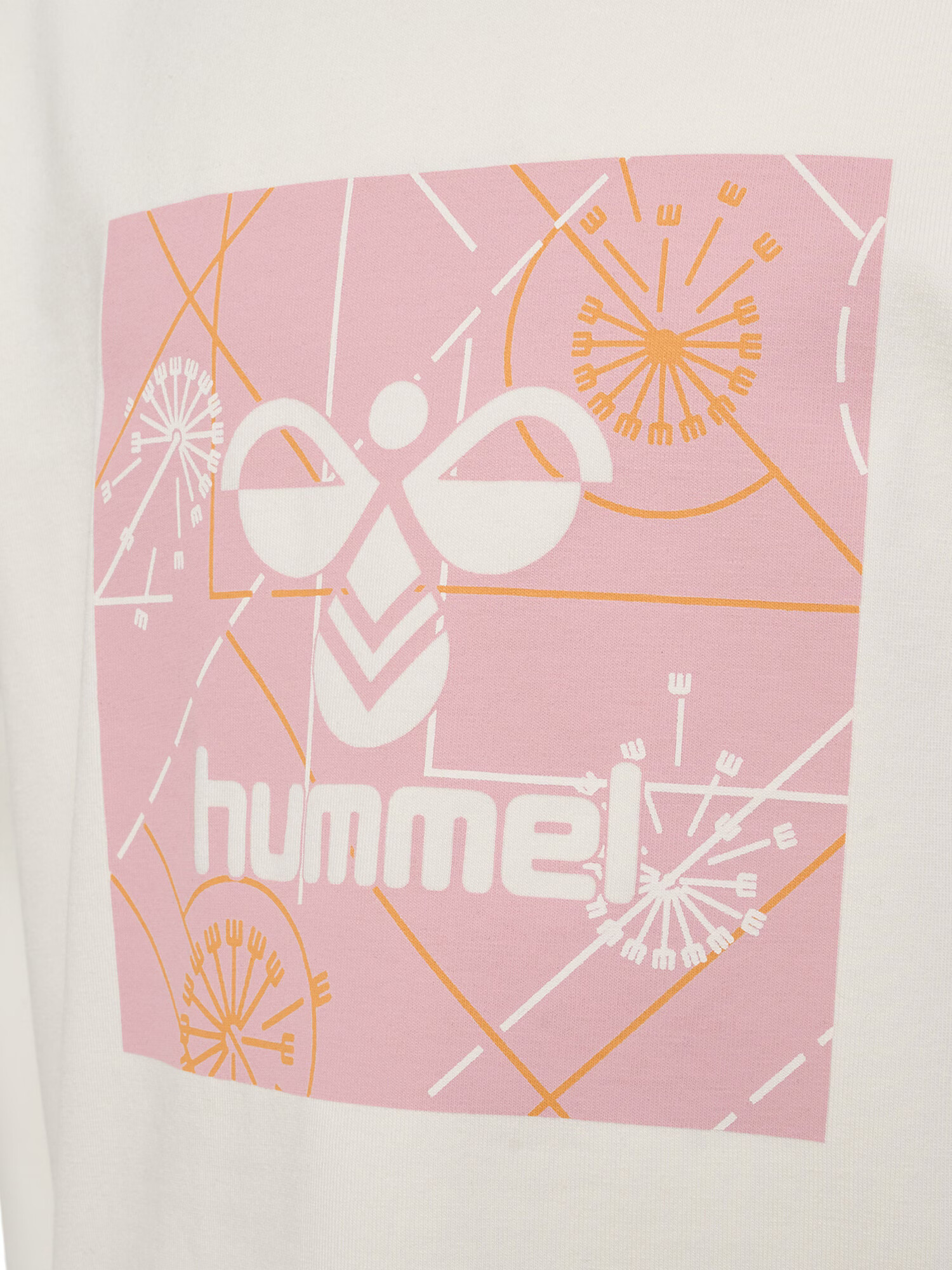 Hummel Tricou 'Kim' bej / rosé / alb murdar - Pled.ro