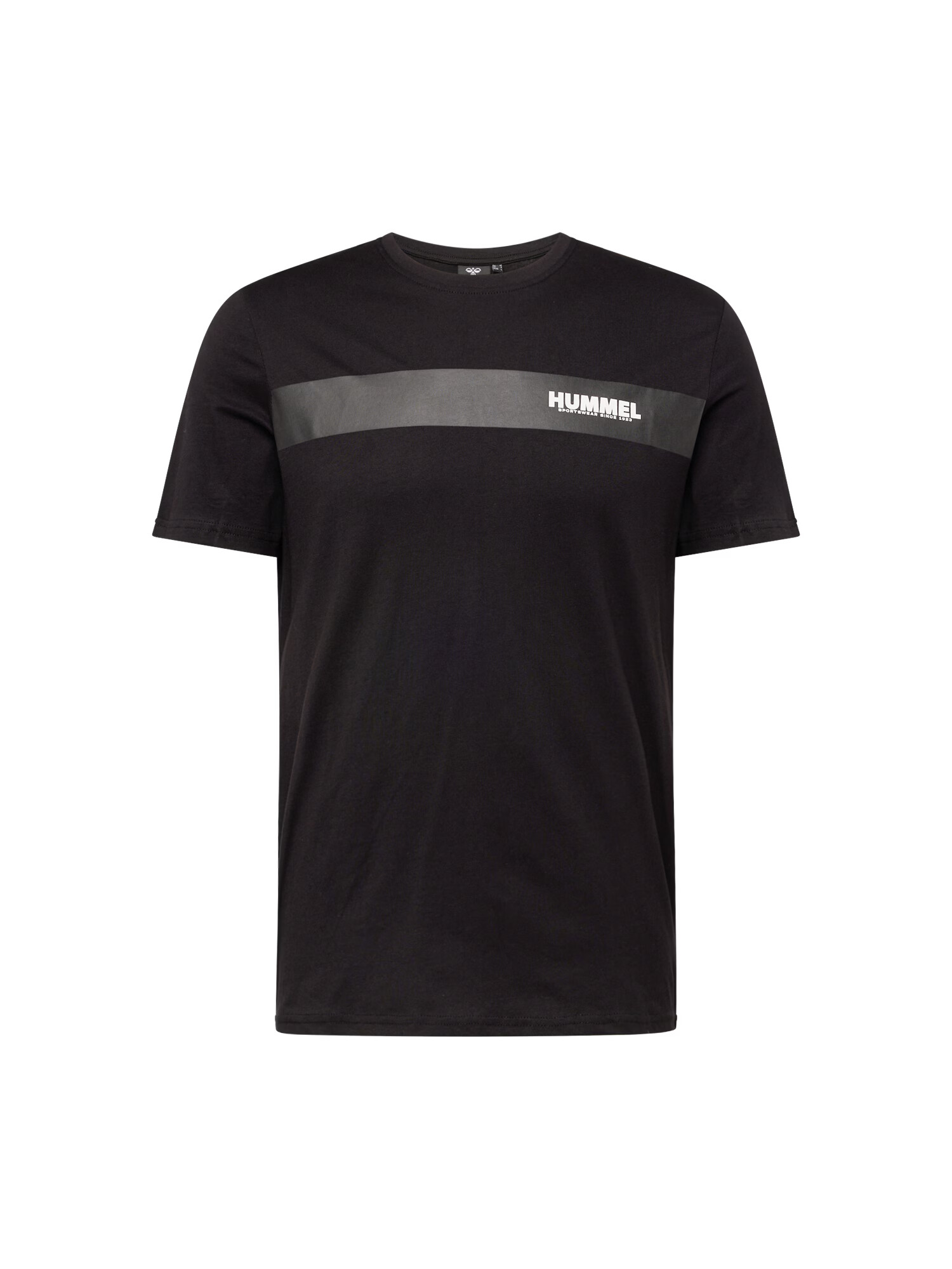 Hummel Tricou 'Sean' negru / alb - Pled.ro