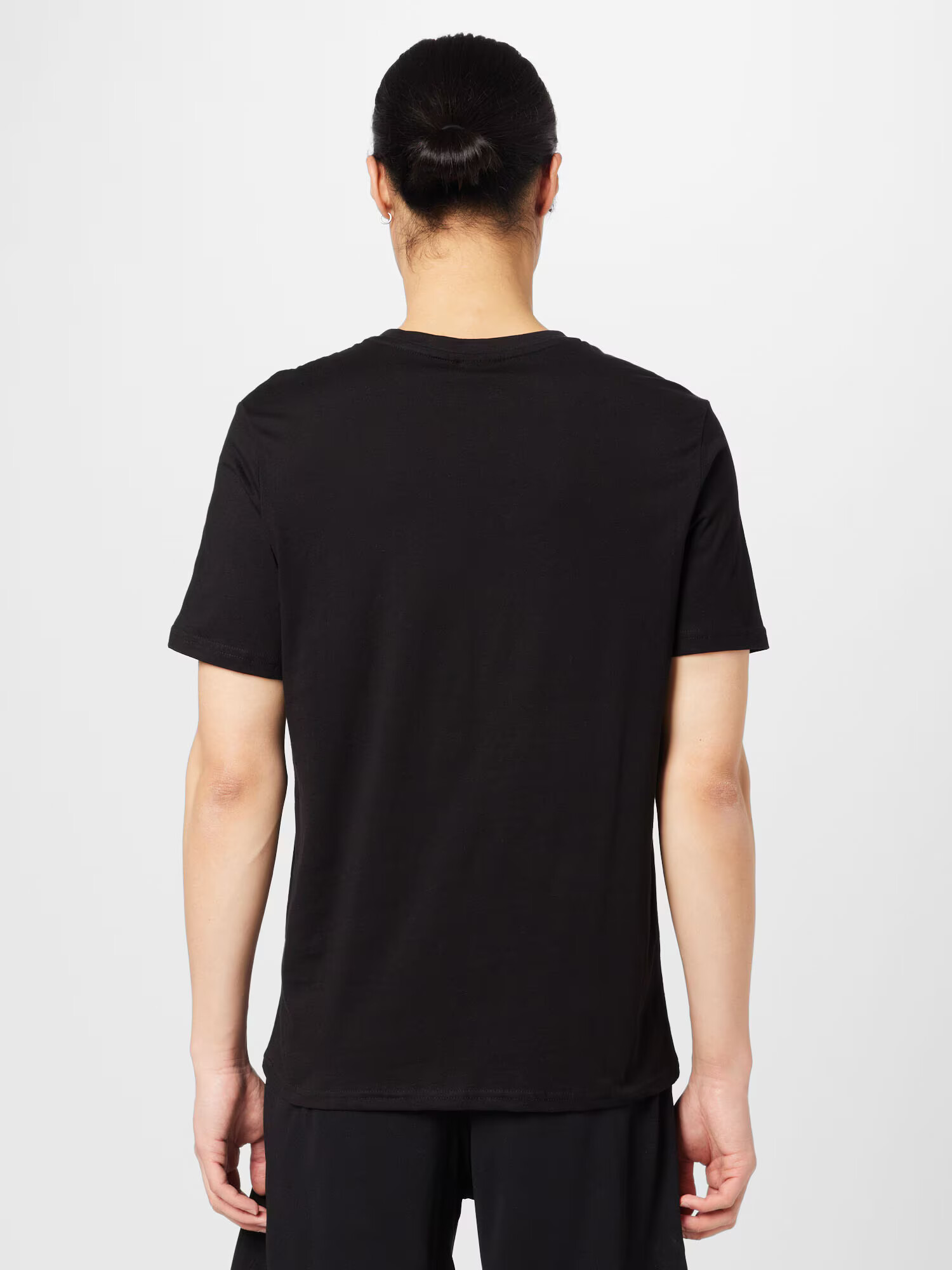 Hummel Tricou 'Sean' negru / alb - Pled.ro