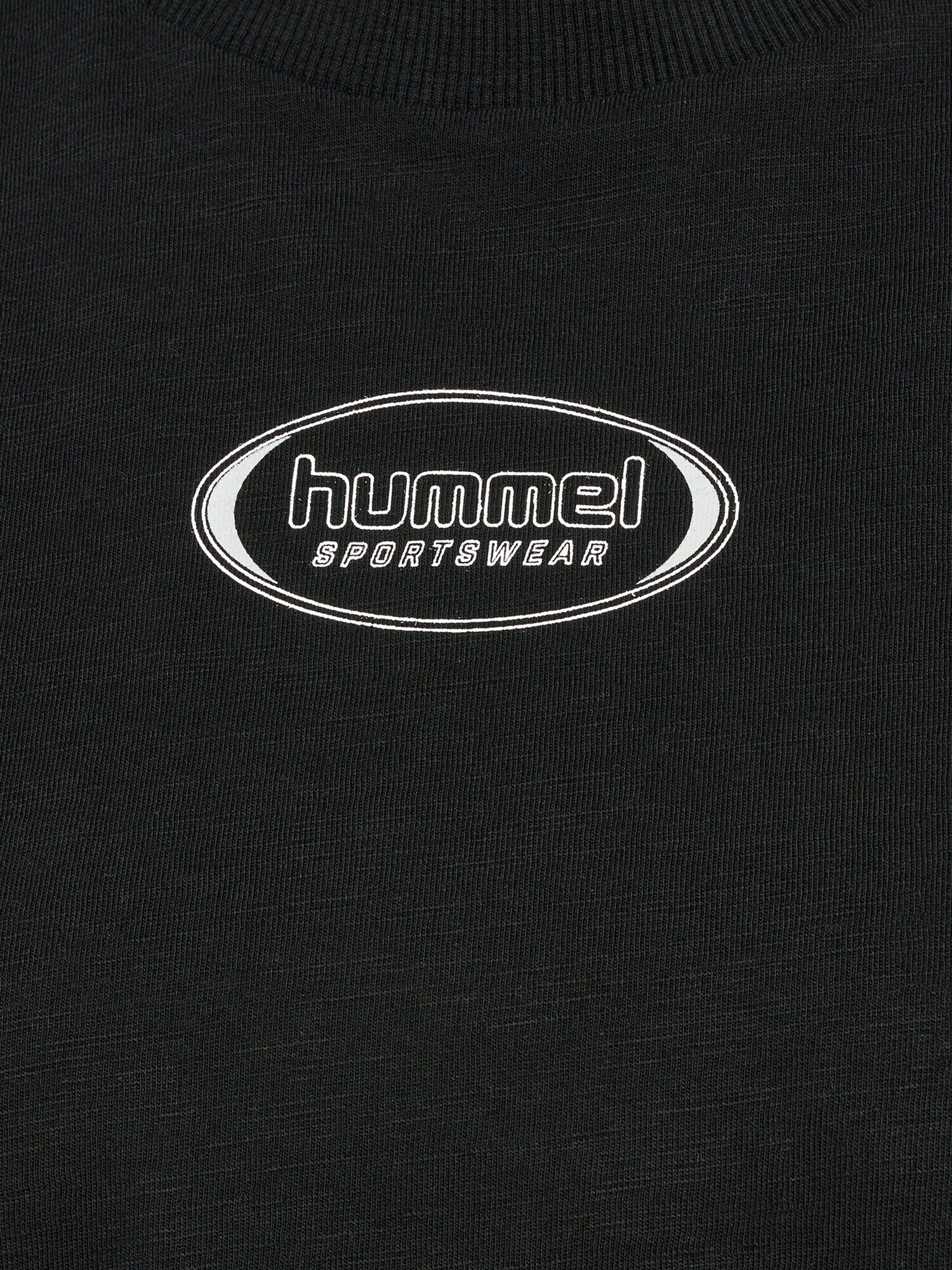 Hummel Tricou 'Tammy' negru / alb - Pled.ro