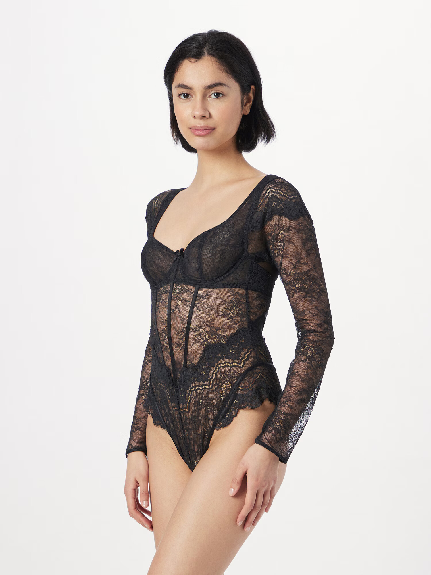 Hunkemöller Body 'Mabel' negru - Pled.ro