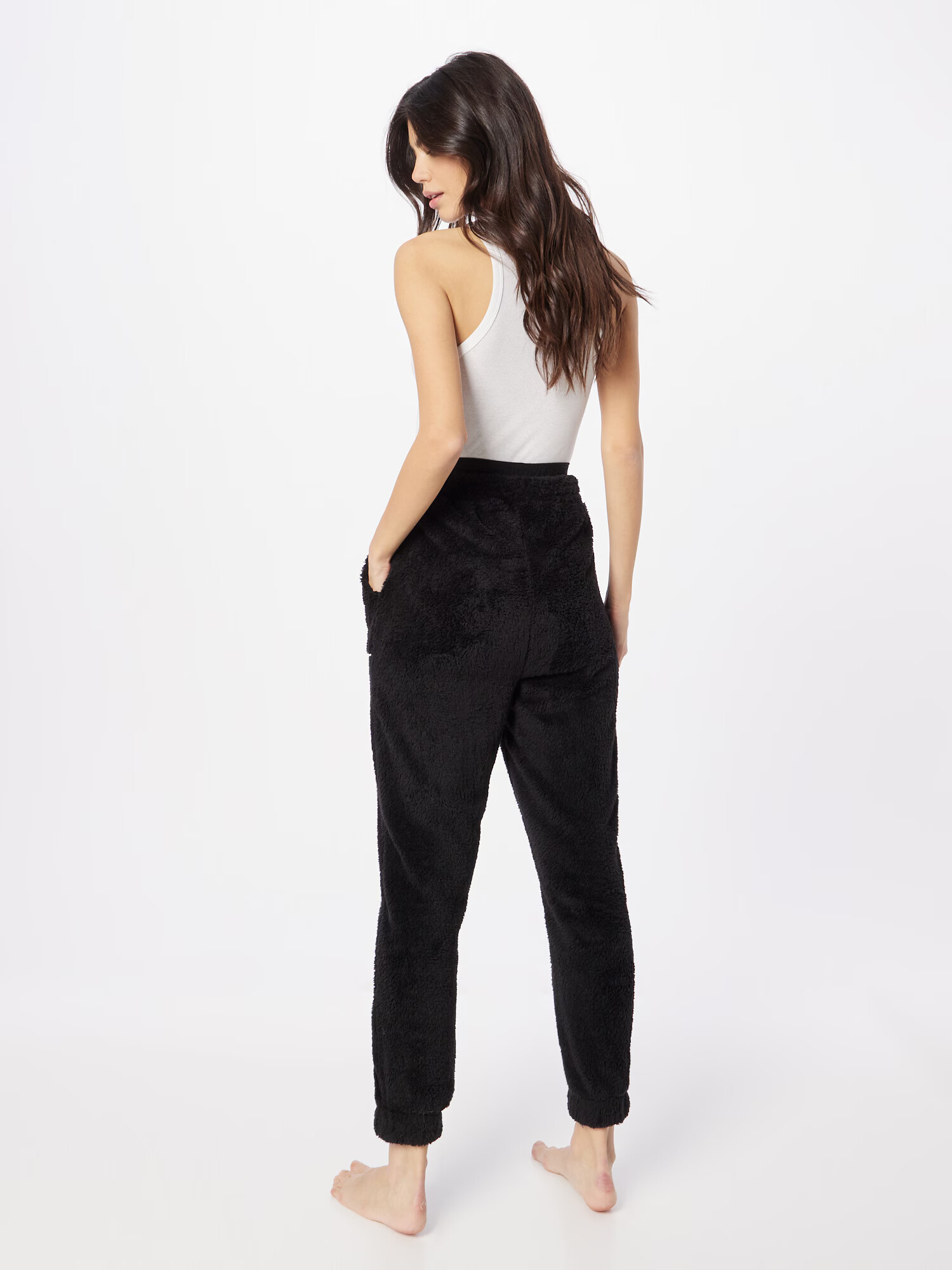 Hunkemöller Pantaloni de pijama negru - Pled.ro