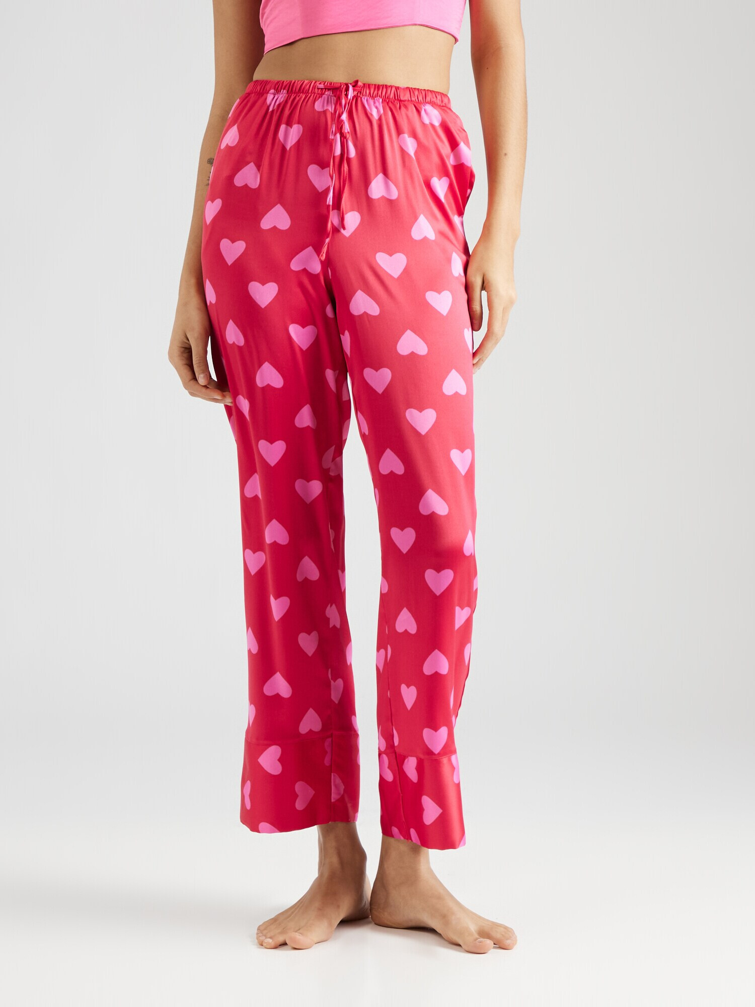 Hunkemöller Pantaloni de pijama roz / roz - Pled.ro