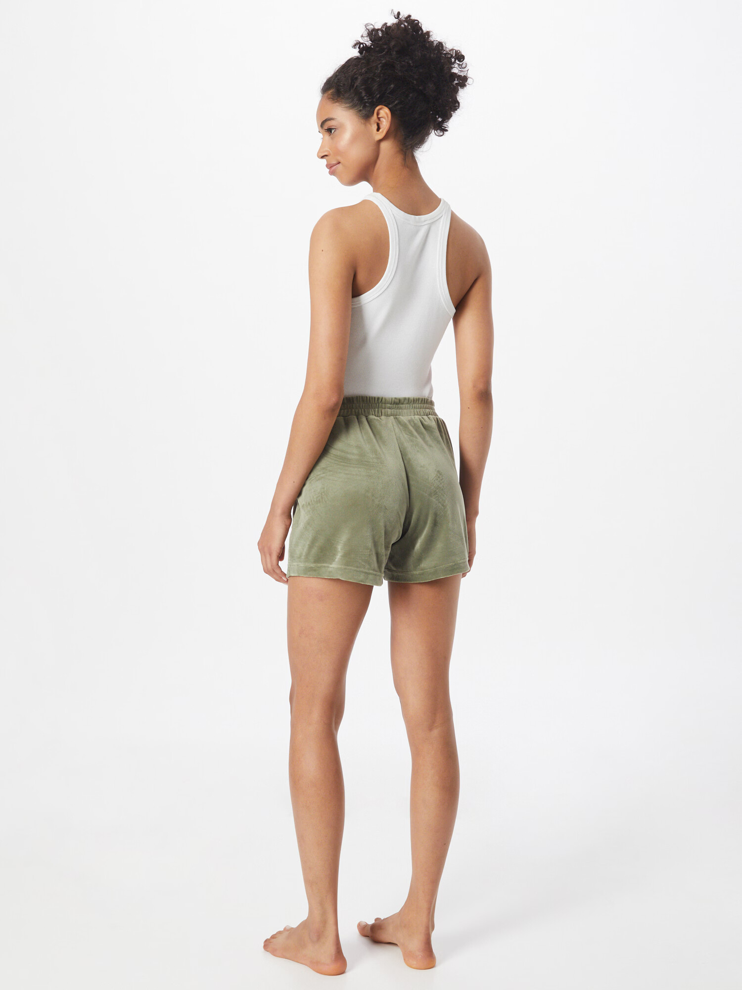 Hunkemöller Pantaloni verde închis - Pled.ro