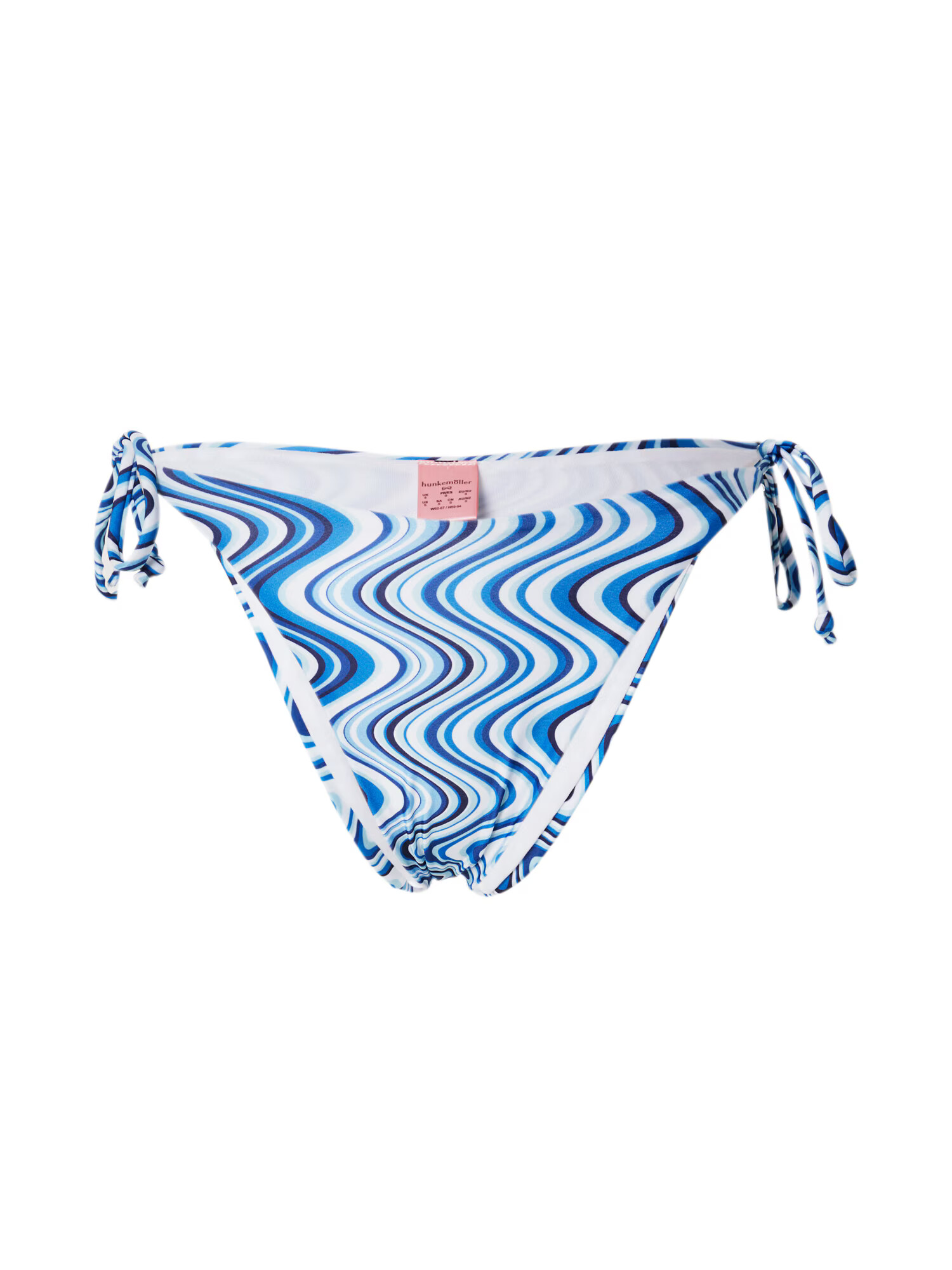 Hunkemöller Slip costum de baie 'Hvar' opal / azuriu / albastru închis / alb - Pled.ro