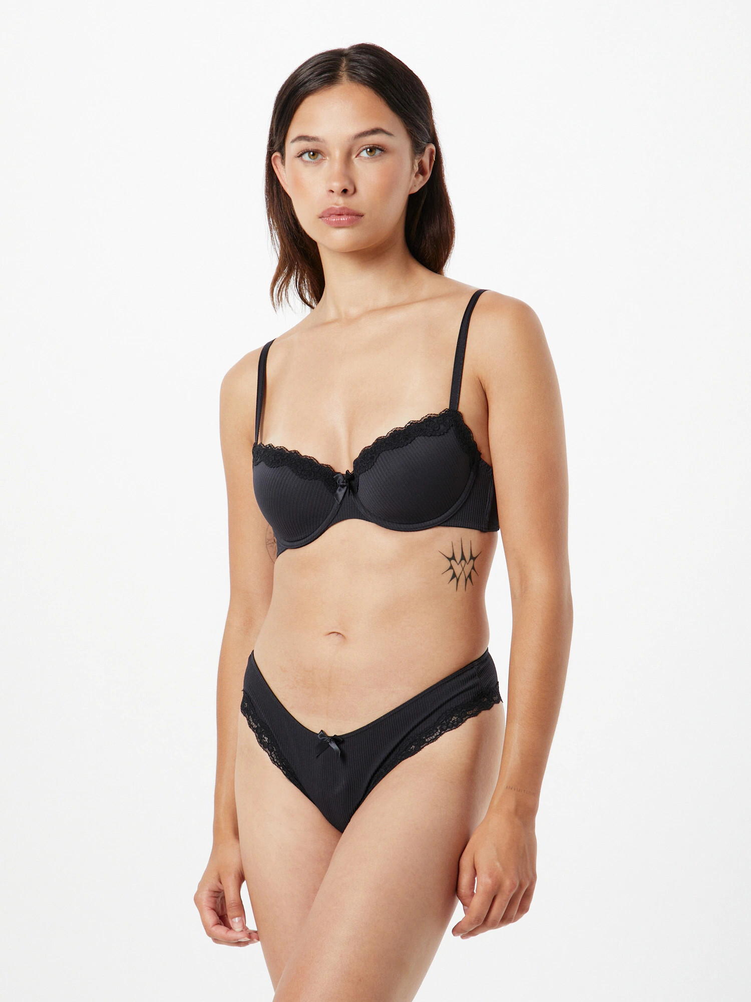 Hunkemöller Slip 'Lola' negru - Pled.ro