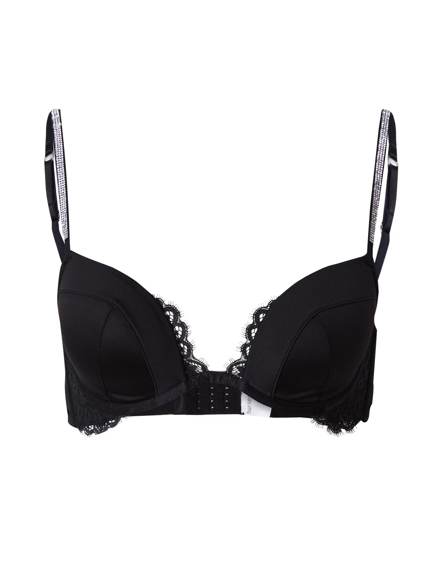 Hunkemöller Sutien 'Beth' negru / transparent - Pled.ro