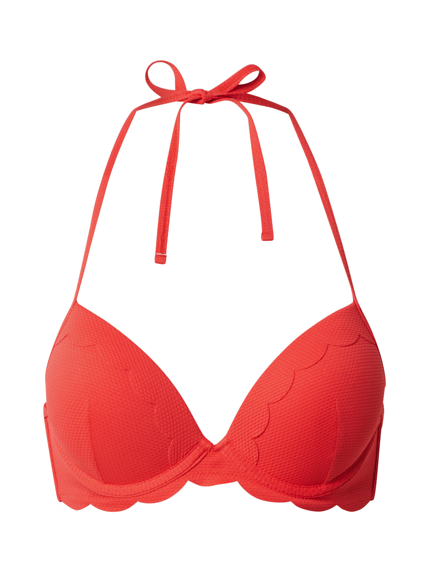 Hunkemöller Sutien costum de baie 'AB EXCL Scallop' roșu - Pled.ro