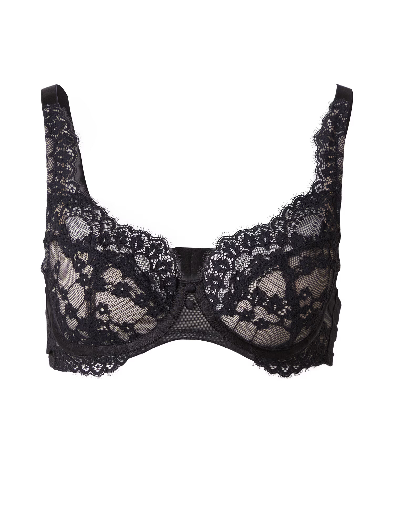 Hunkemöller Sutien 'Daisy Uf' negru - Pled.ro