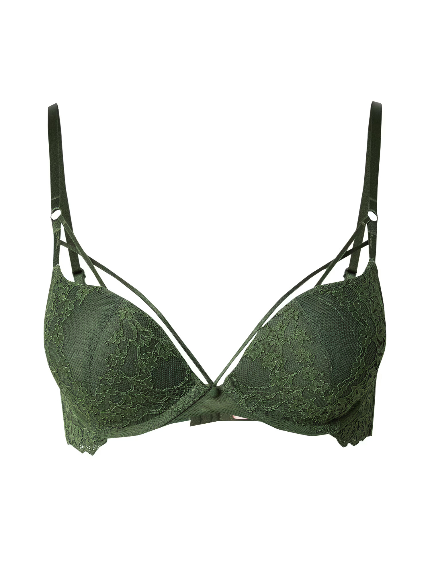 Hunkemöller Sutien 'Daisy' verde închis - Pled.ro