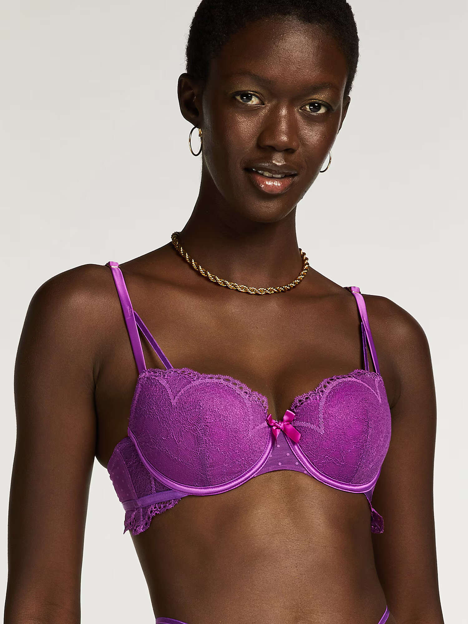 Hunkemöller Sutien 'Fleur' lila - Pled.ro