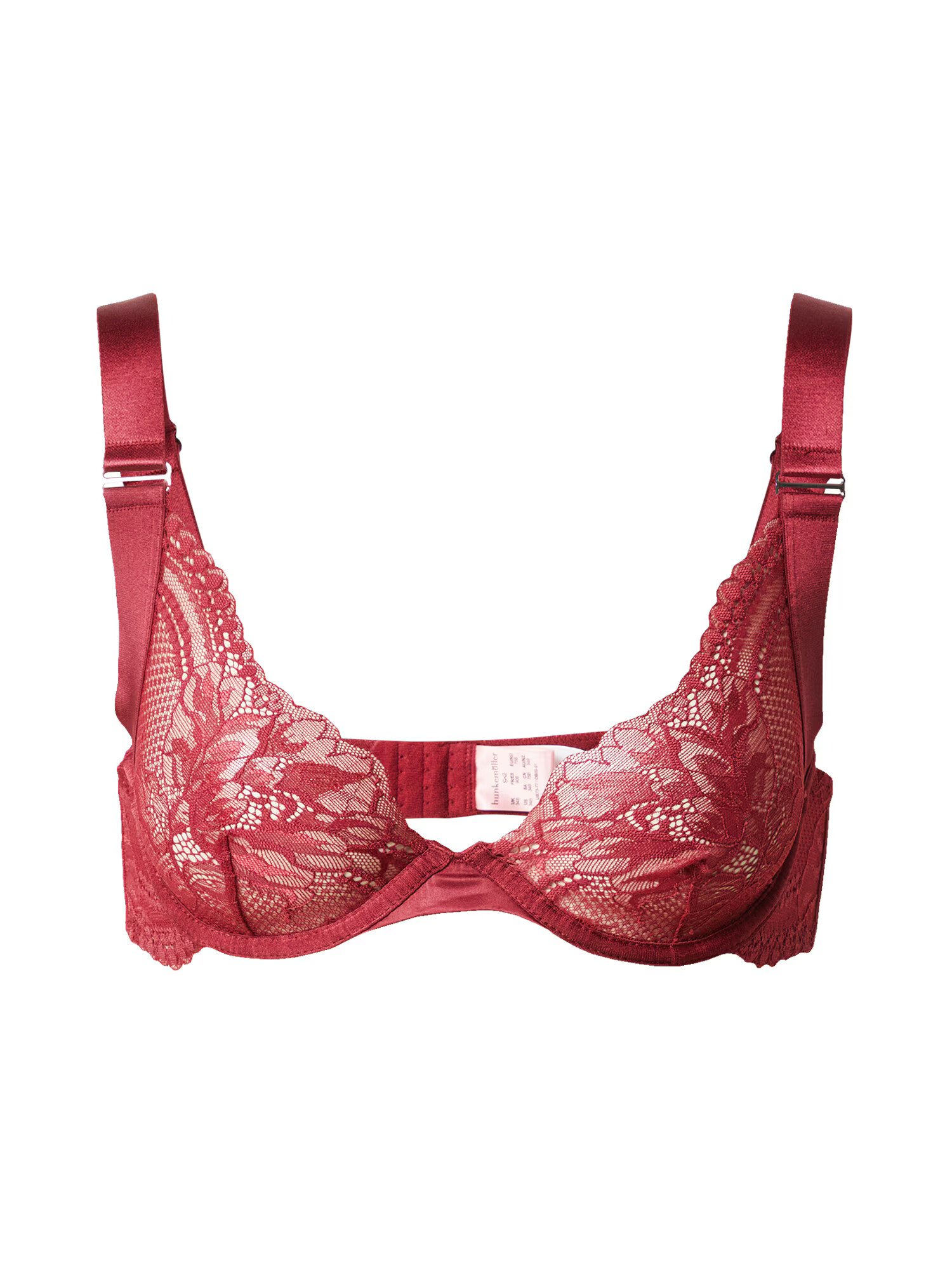 Hunkemöller Sutien 'Hana' roșu carmin - Pled.ro