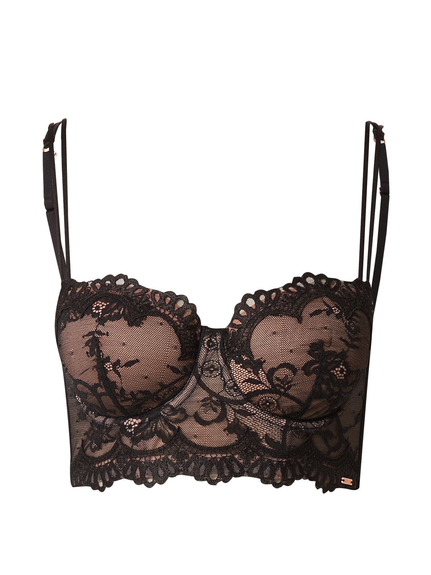 Hunkemöller Sutien 'Helena' negru - Pled.ro