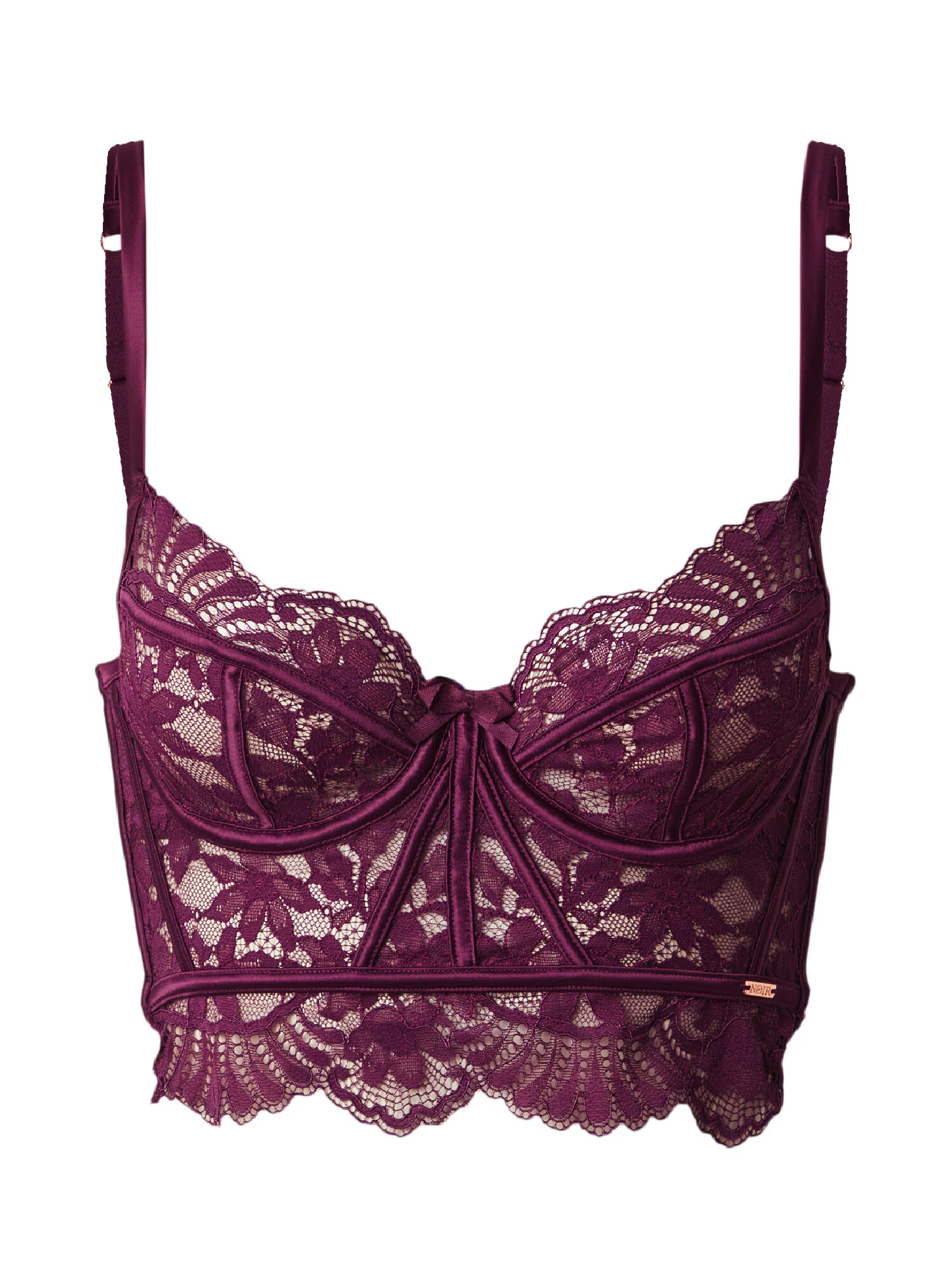 Hunkemöller Sutien 'Jamie' mov mură - Pled.ro