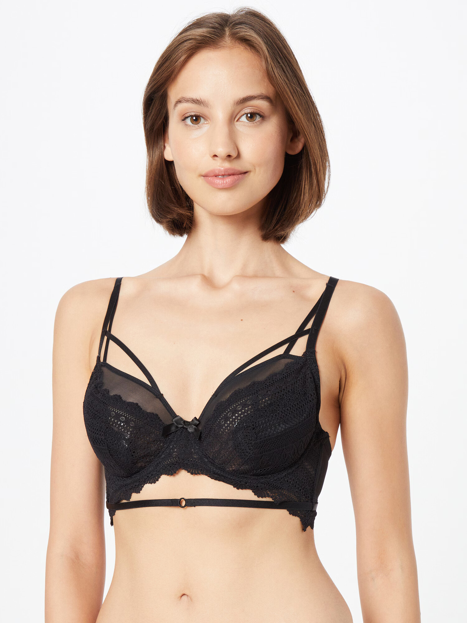 Hunkemöller Sutien 'Mahina' negru - Pled.ro