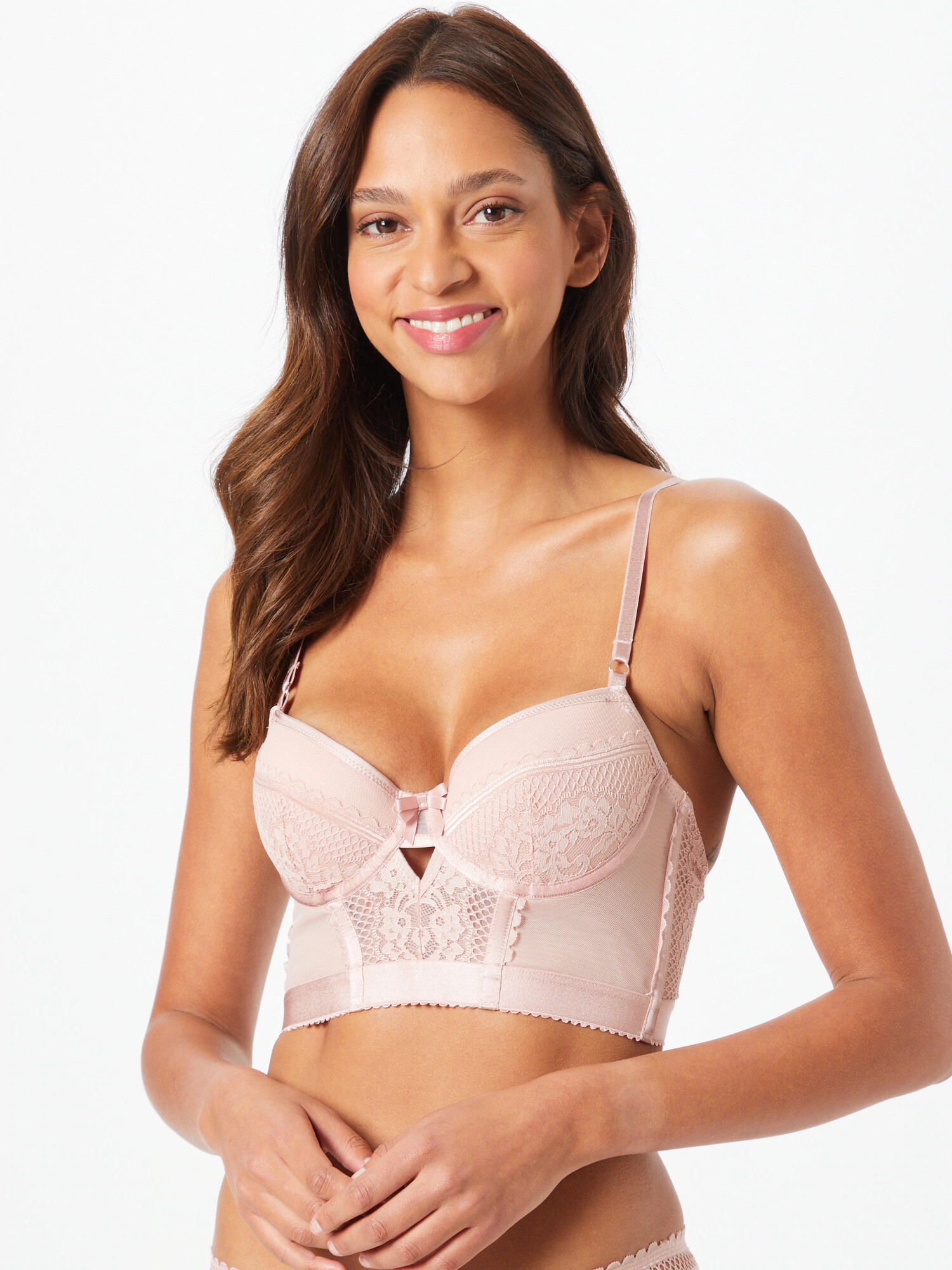 Hunkemöller Sutien 'Malika' roz - Pled.ro