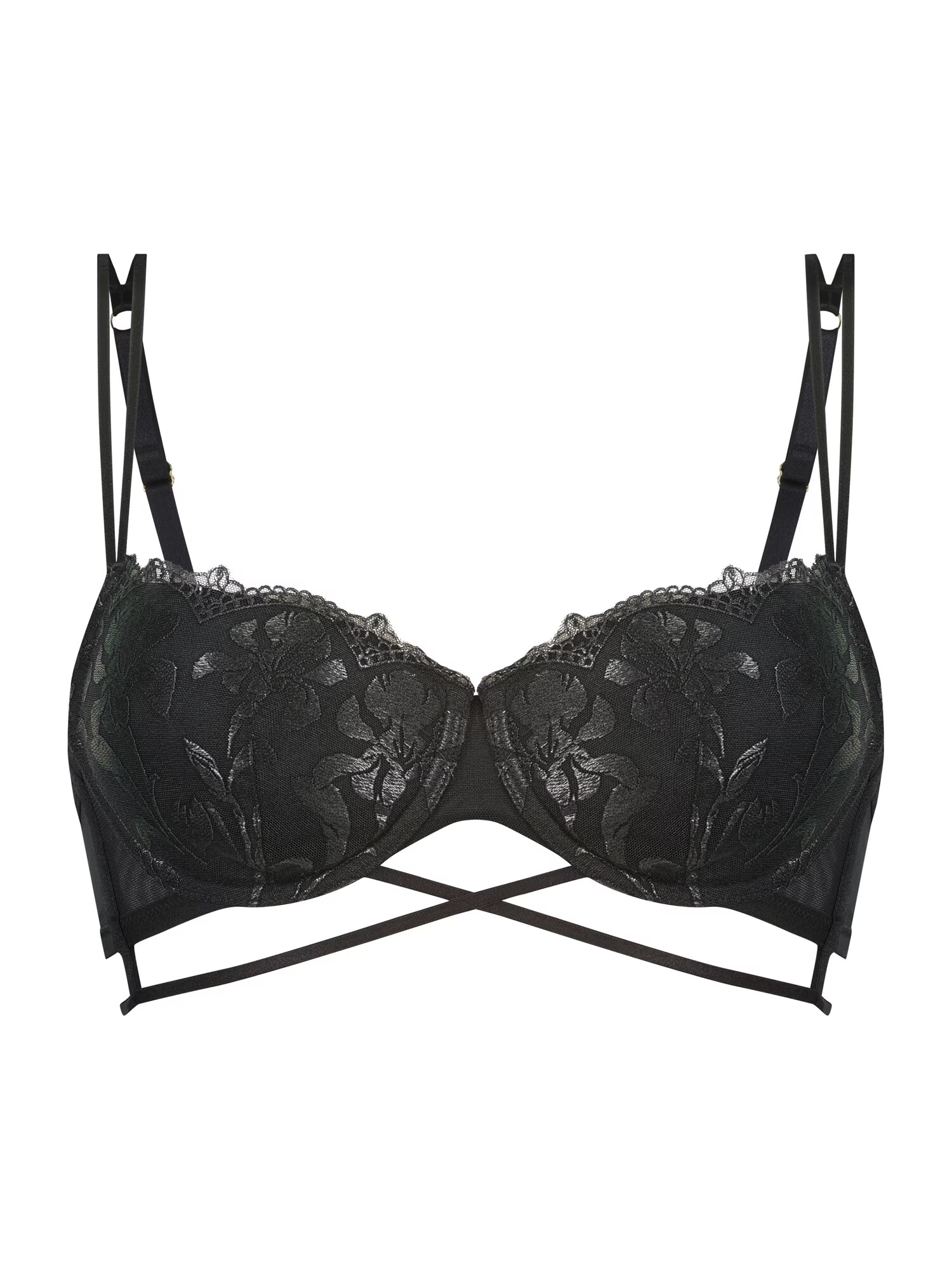 Hunkemöller Sutien 'Mila' negru - Pled.ro