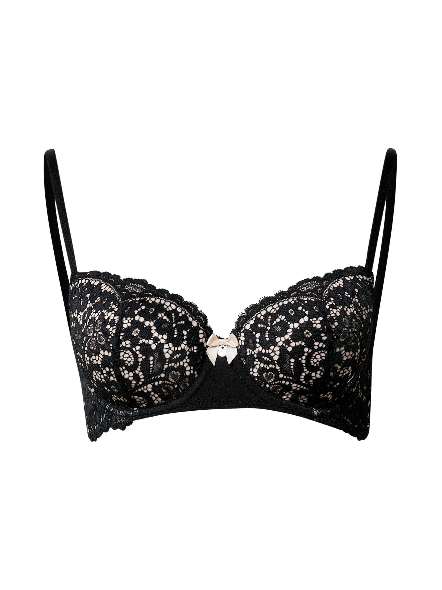 Hunkemöller Sutien 'Rose' negru - Pled.ro