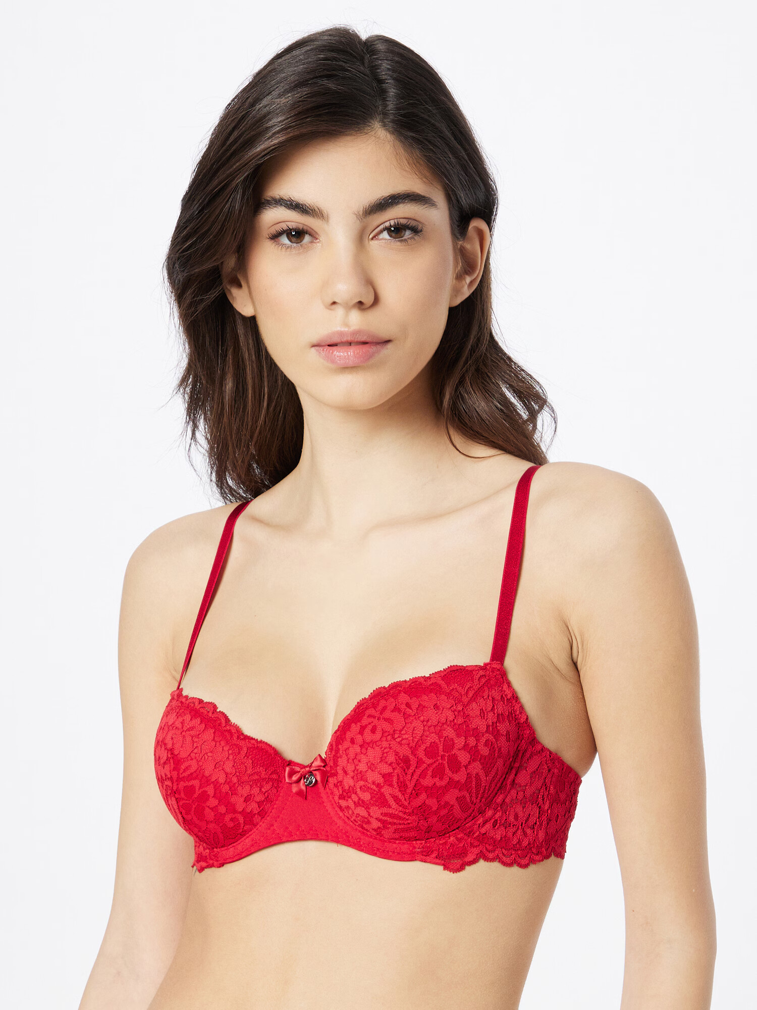 Hunkemöller Sutien 'Rose' roșu - Pled.ro