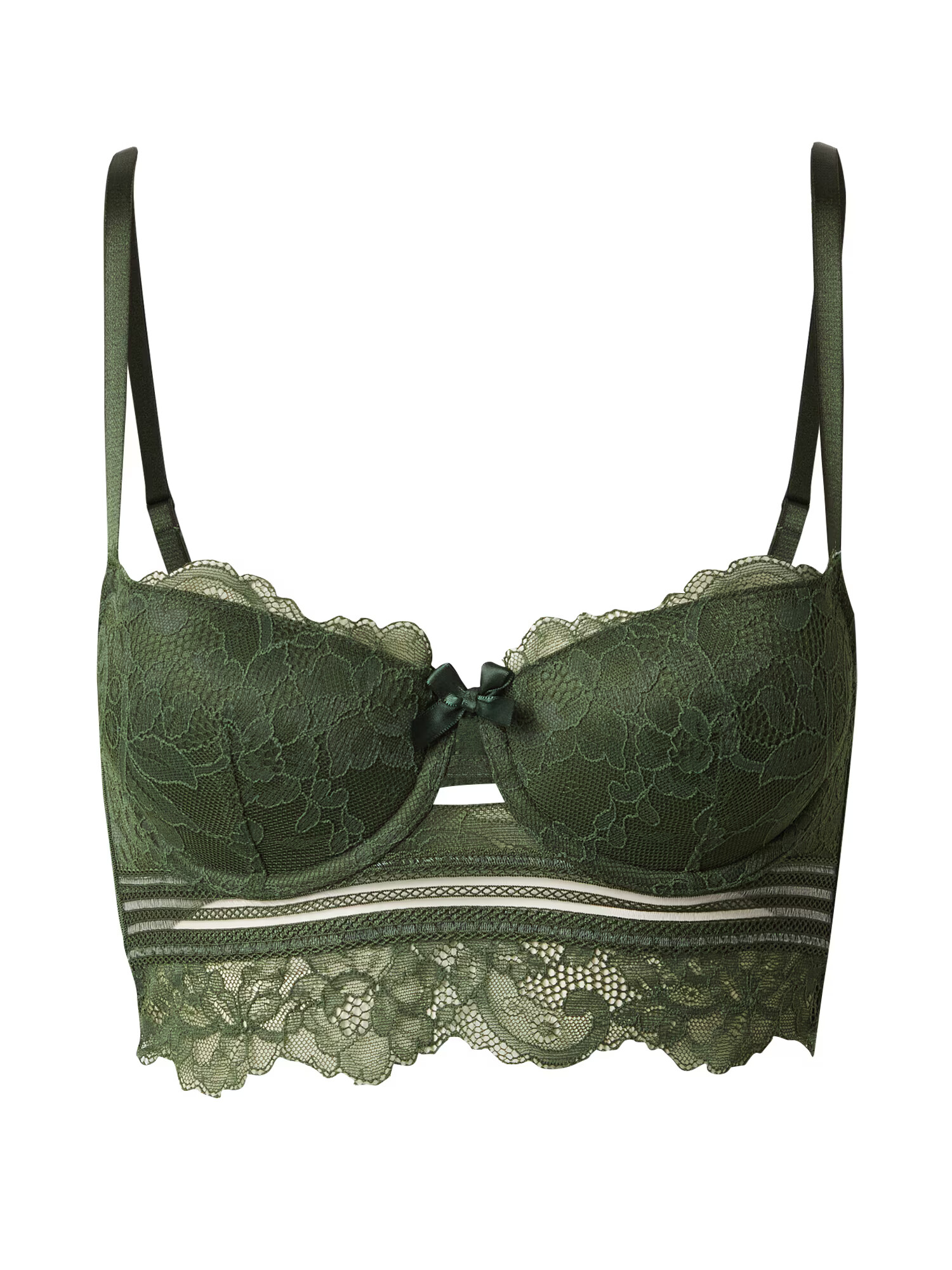 Hunkemöller Sutien 'Saffron' verde închis - Pled.ro