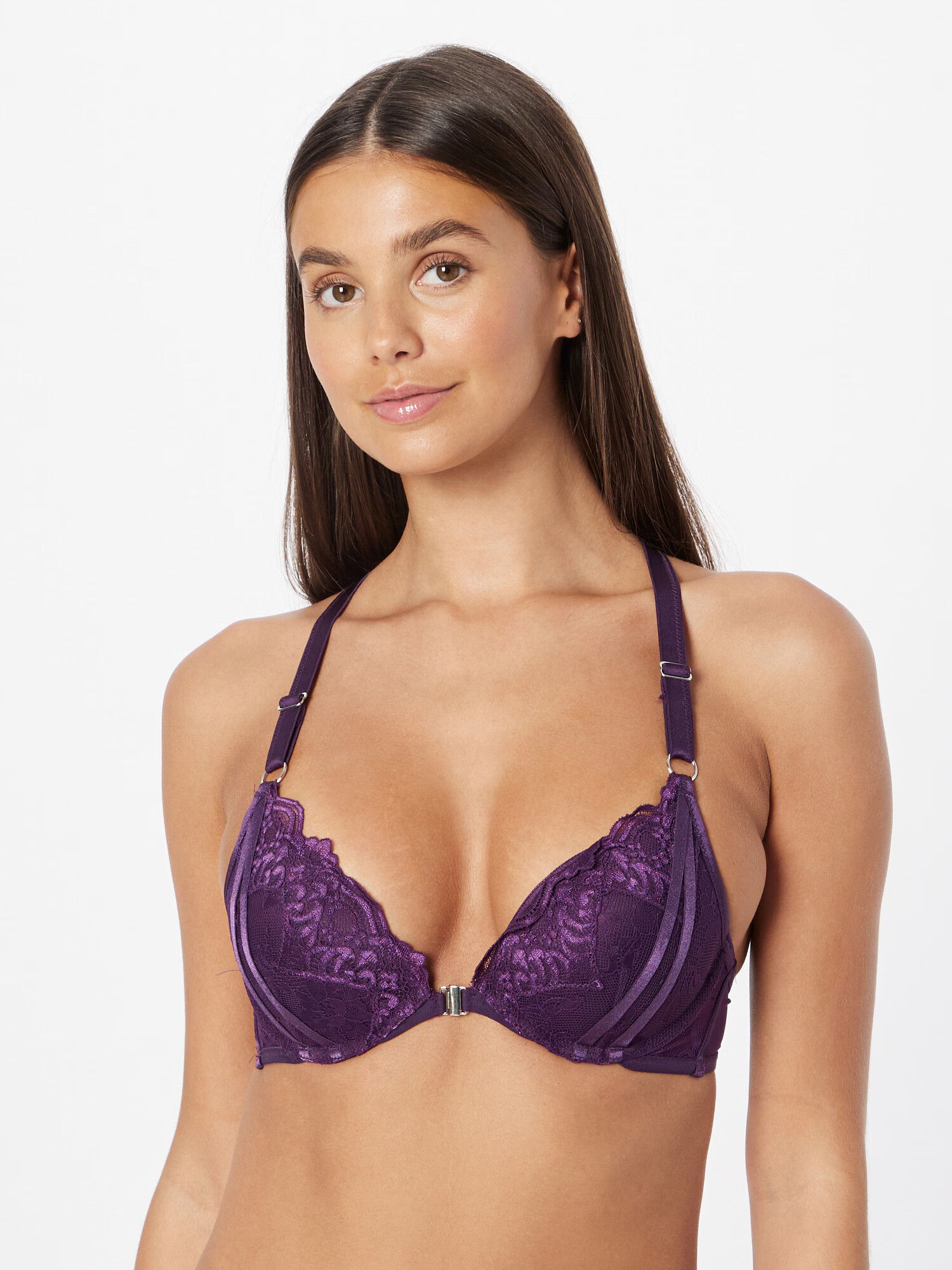 Hunkemöller Sutien 'Sienna' mov închis - Pled.ro