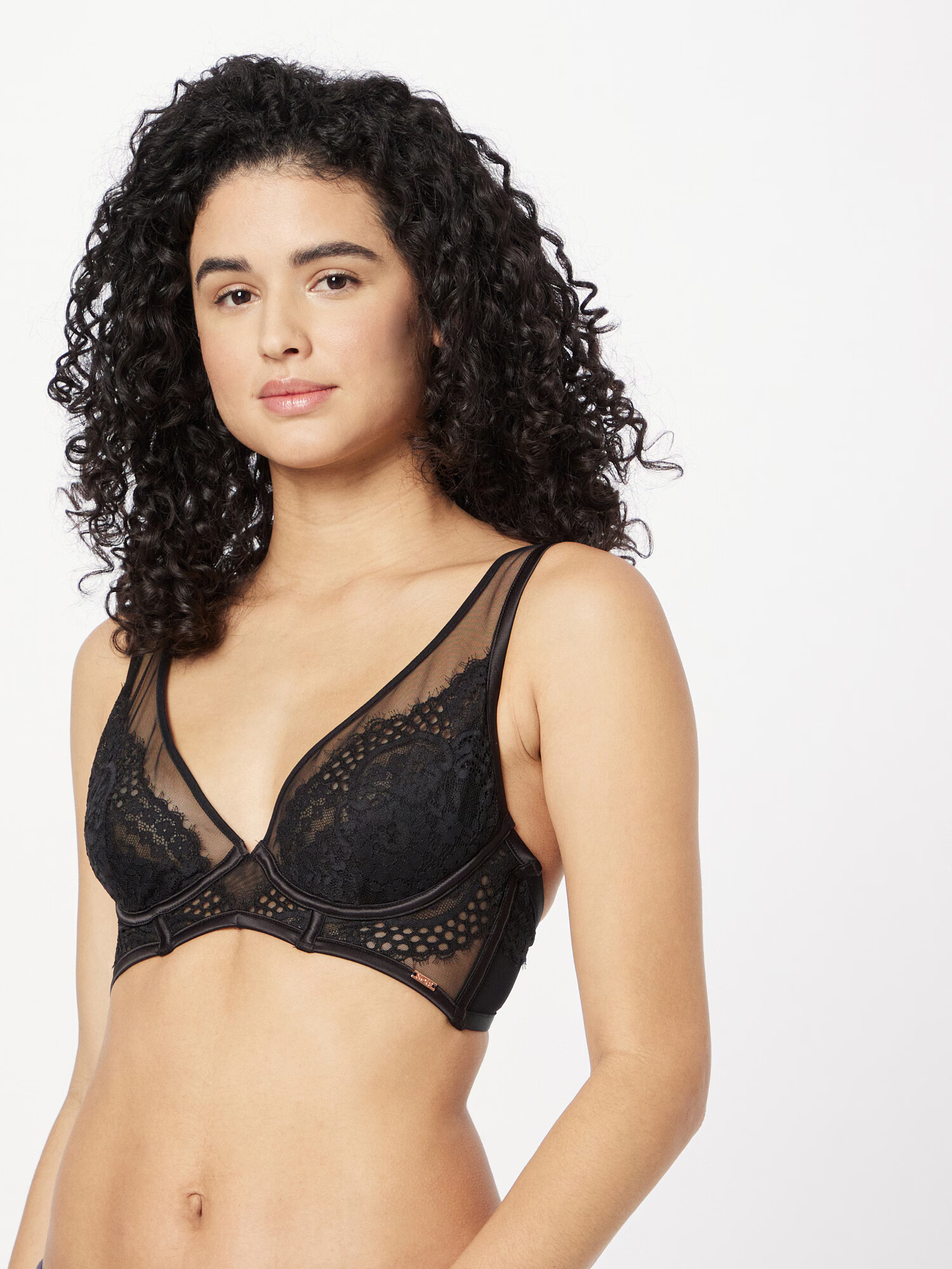 Hunkemöller Sutien 'Veronica' negru - Pled.ro