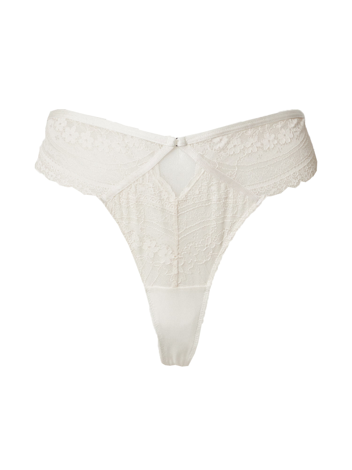 Hunkemöller Tanga alb - Pled.ro