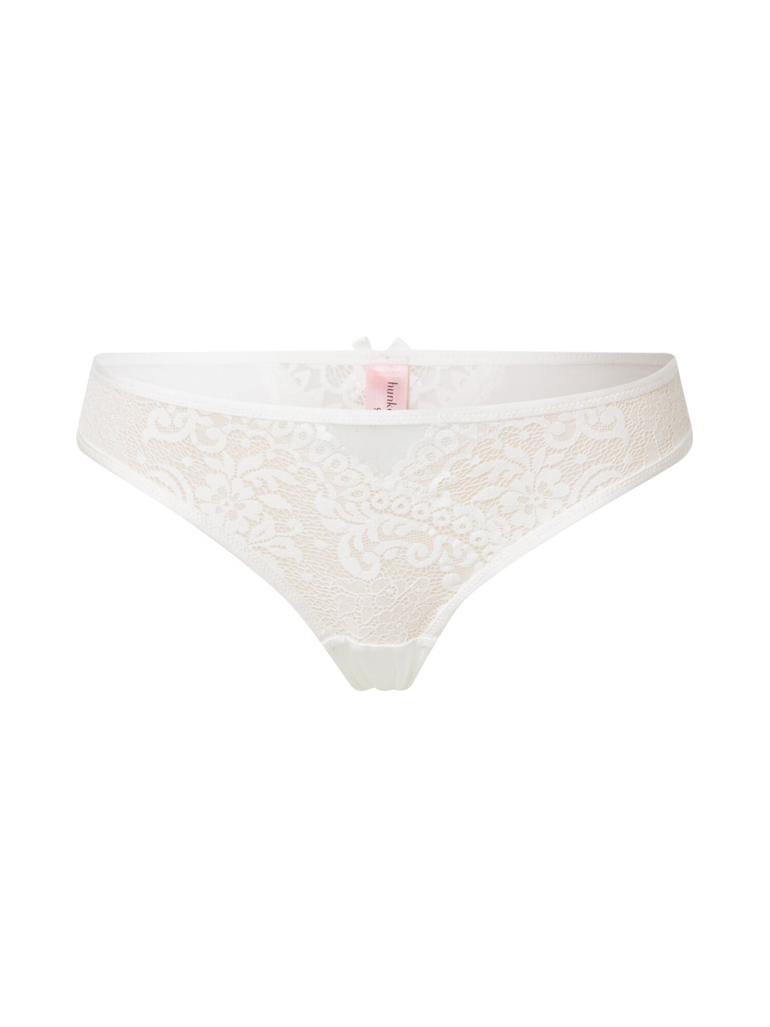 Hunkemöller Tanga alb natural - Pled.ro