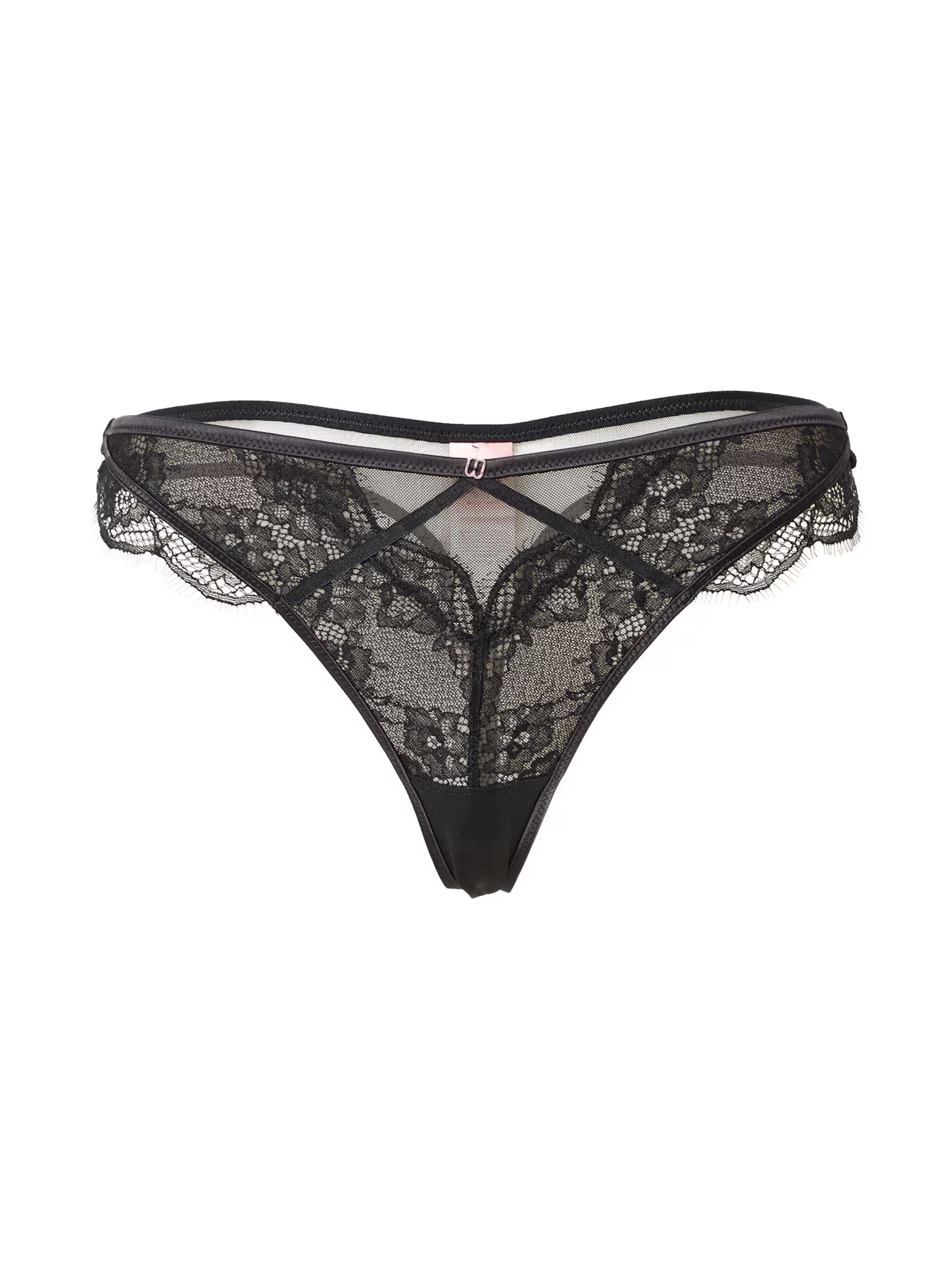 Hunkemöller Tanga 'Elissa' negru - Pled.ro