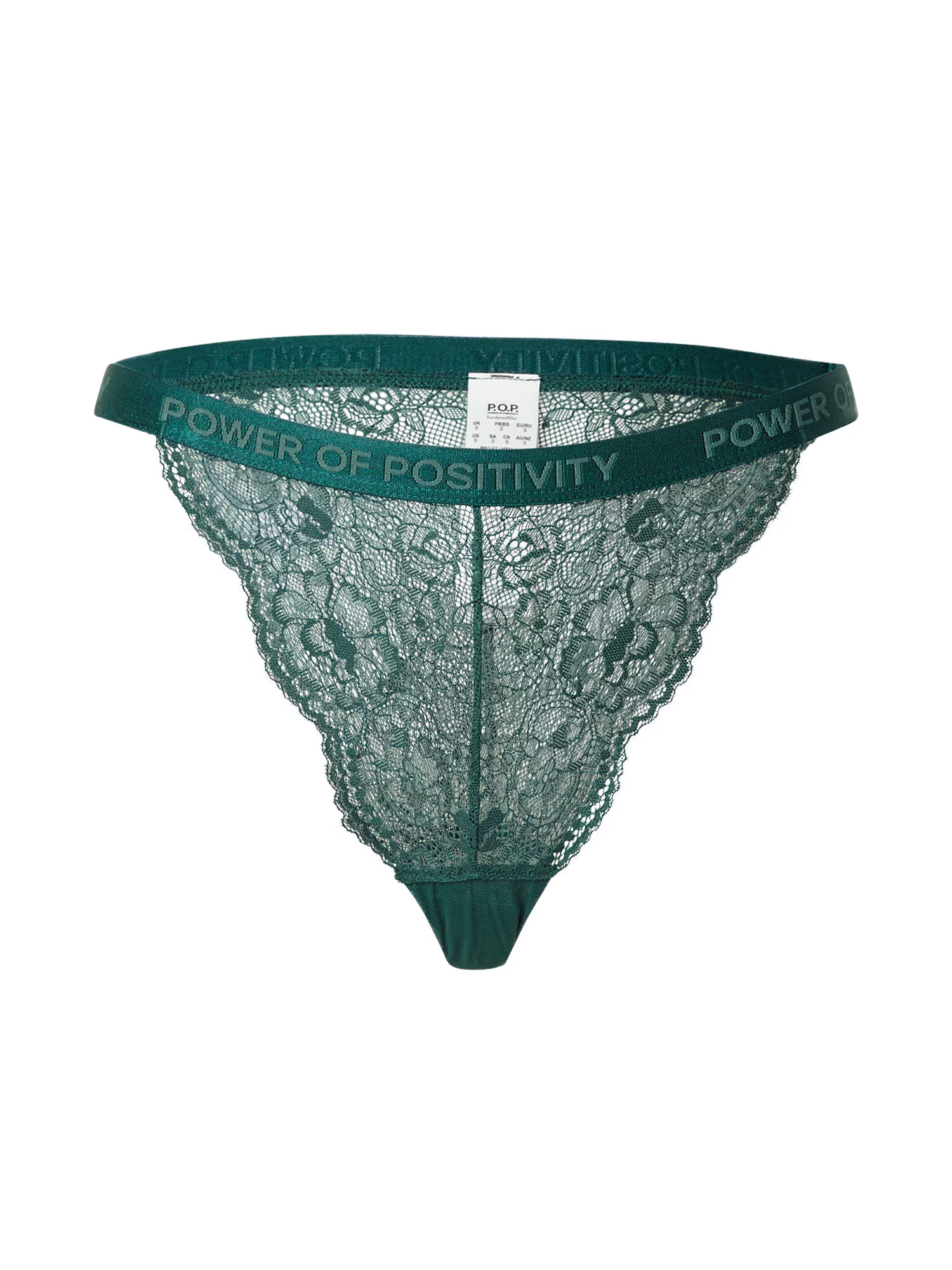 Hunkemöller Tanga 'Honey' verde smarald - Pled.ro