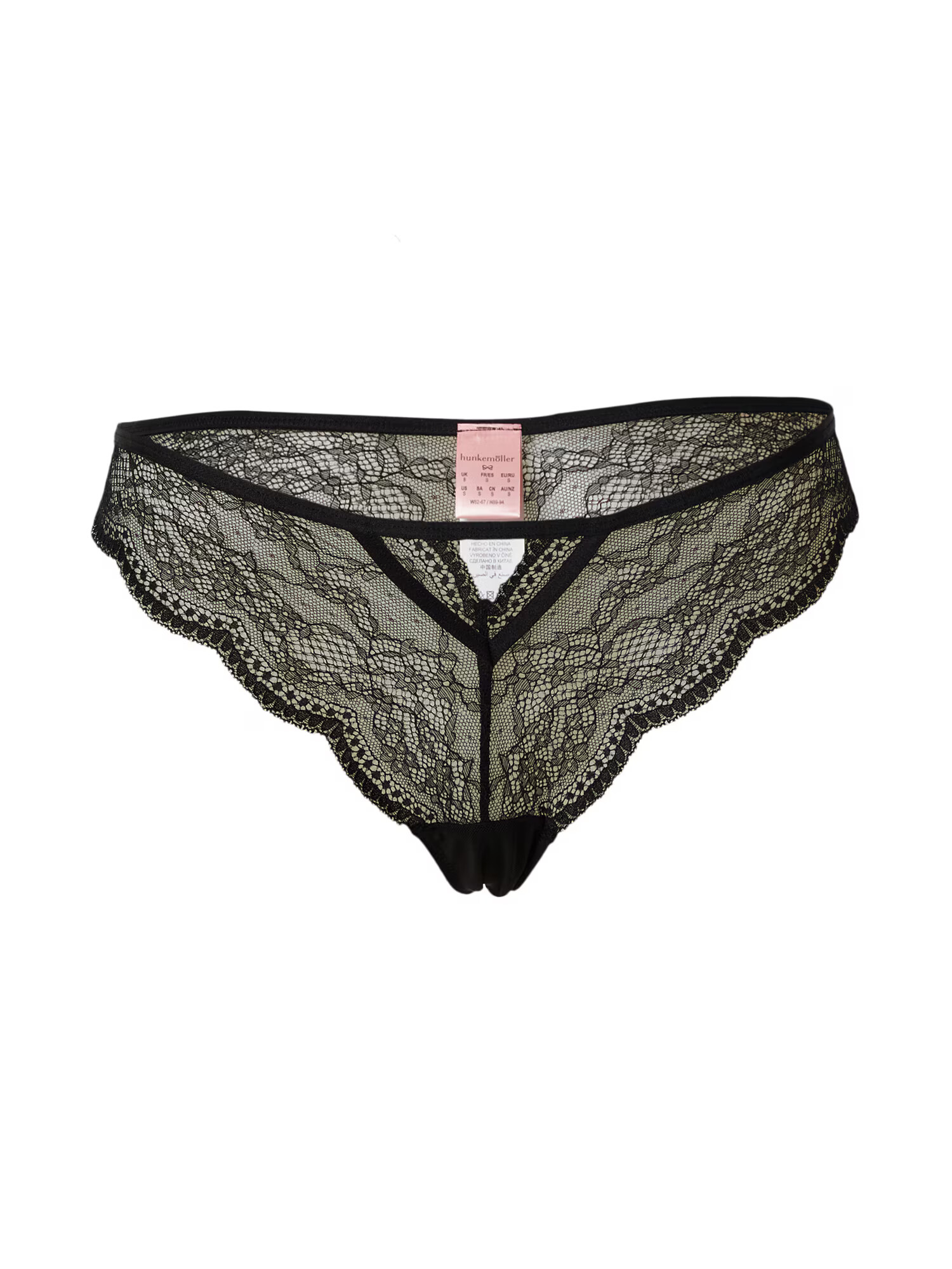 Hunkemöller Tanga 'Isabelle' negru - Pled.ro