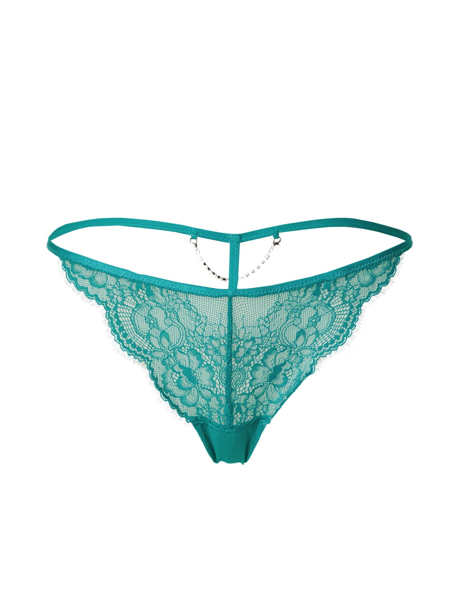 Hunkemöller Tanga 'Jewel' verde jad - Pled.ro