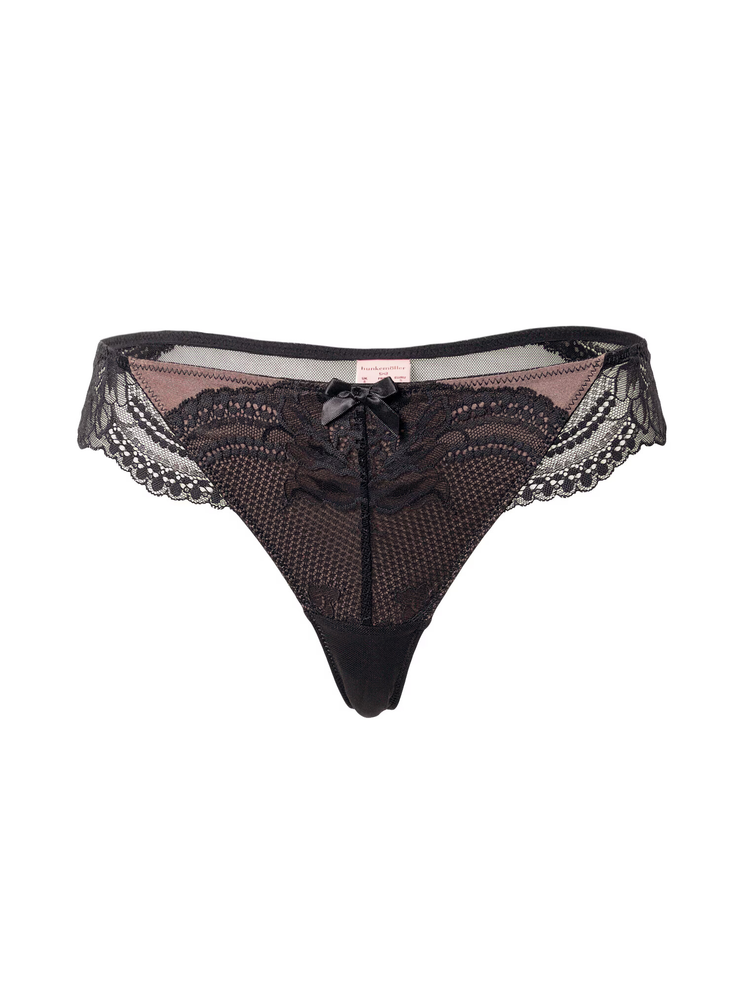 Hunkemöller Tanga 'Kimberley' maro deschis / negru - Pled.ro