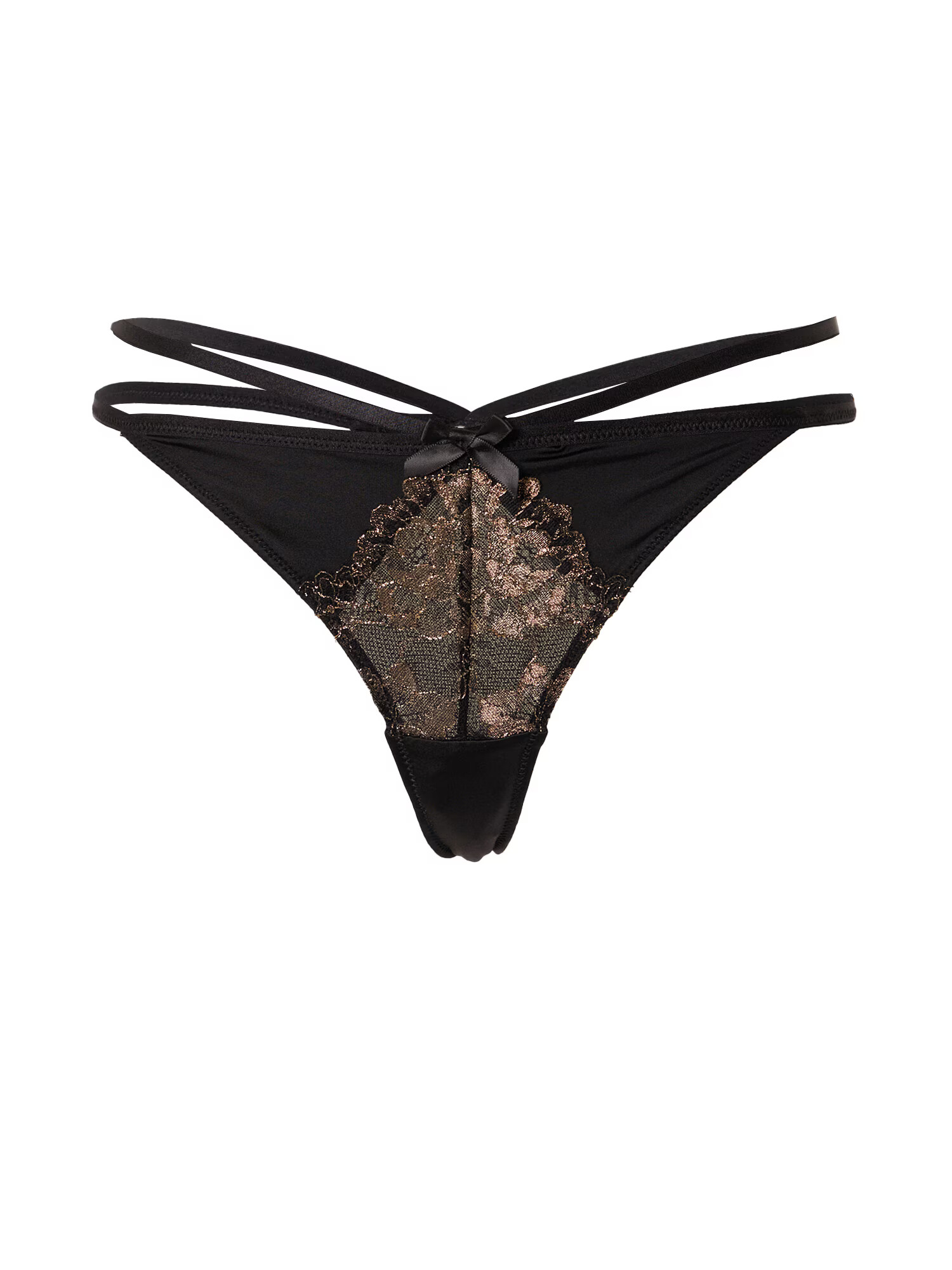 Hunkemöller Tanga 'Lexi' negru - Pled.ro