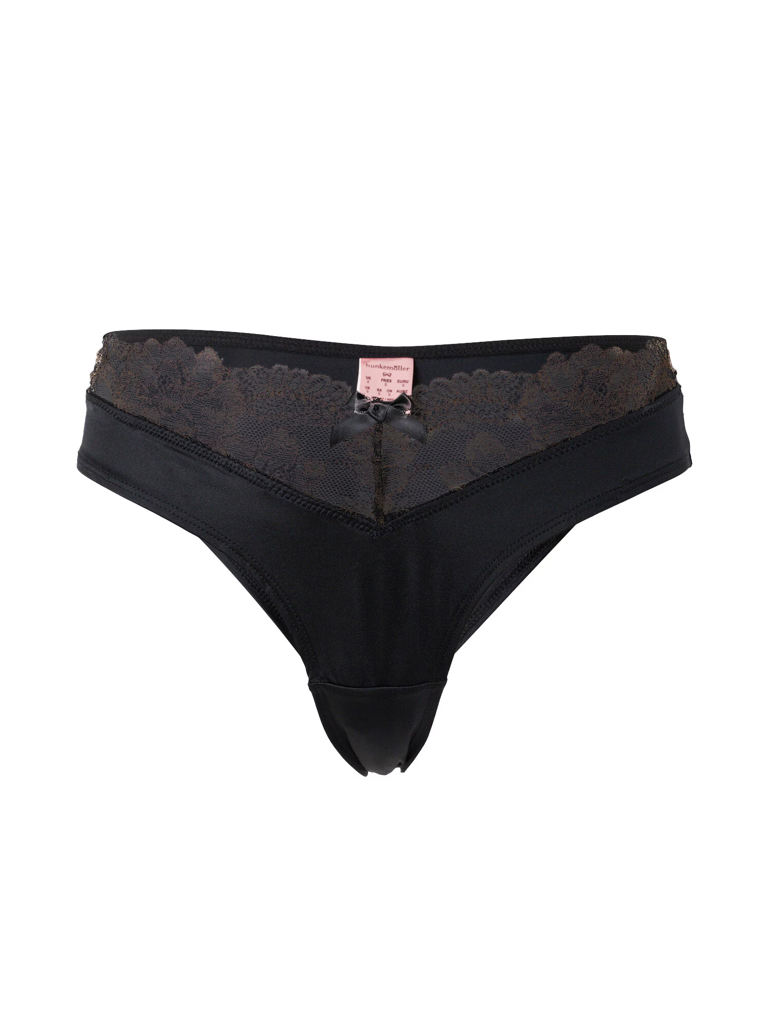 Hunkemöller Tanga 'Lexi' negru - Pled.ro