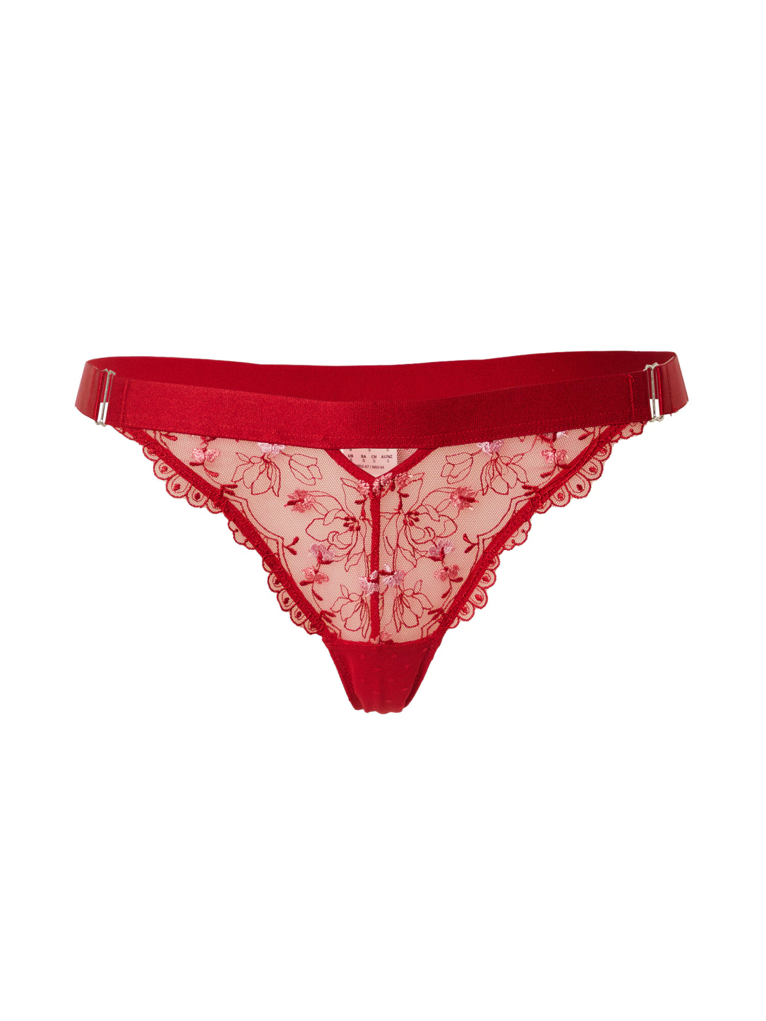 Hunkemöller Tanga 'Violet' roz pal / roșu - Pled.ro