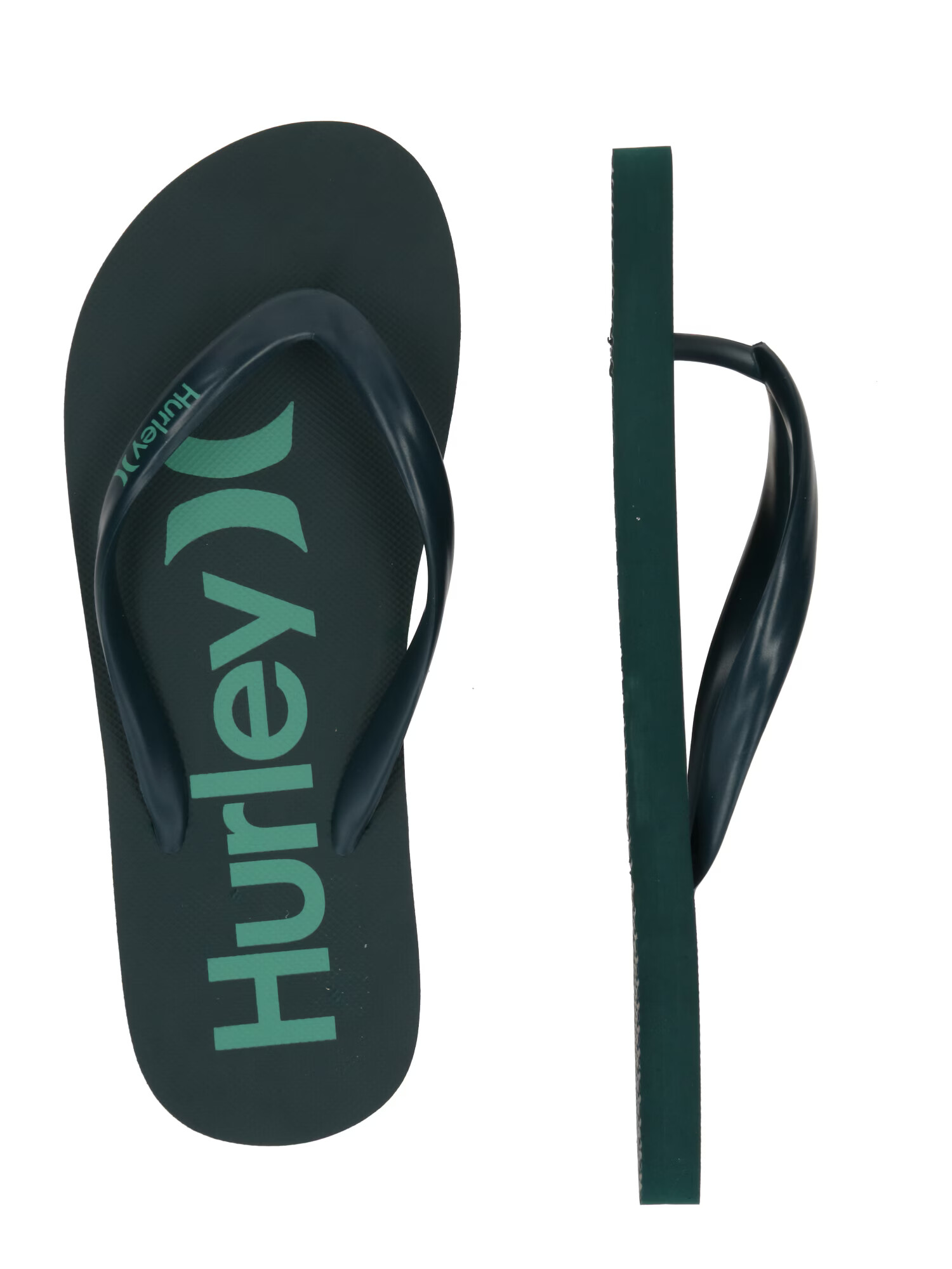 Hurley Flip-flops albastru noapte / verde jad - Pled.ro